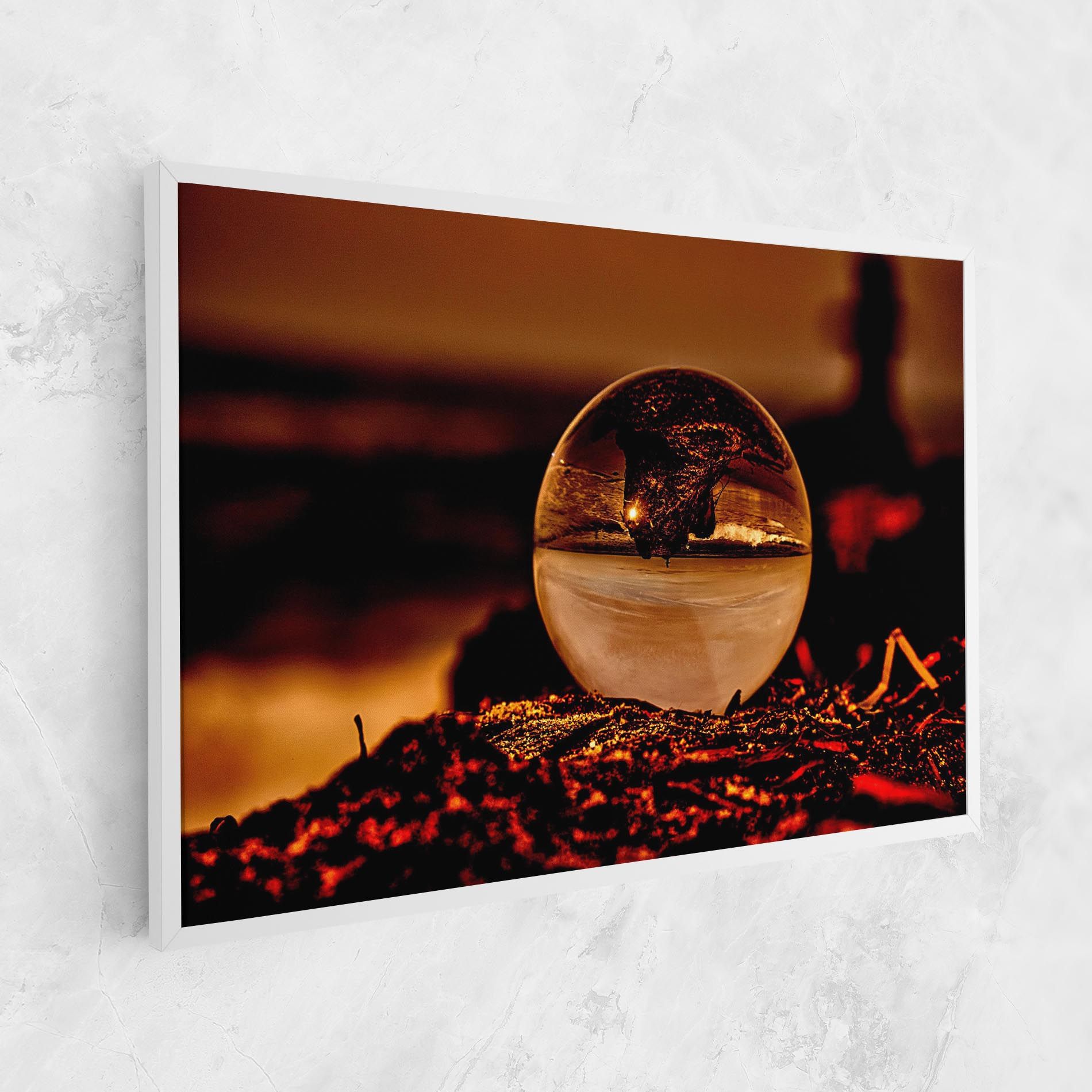 Fire Glass Ball mockup 1