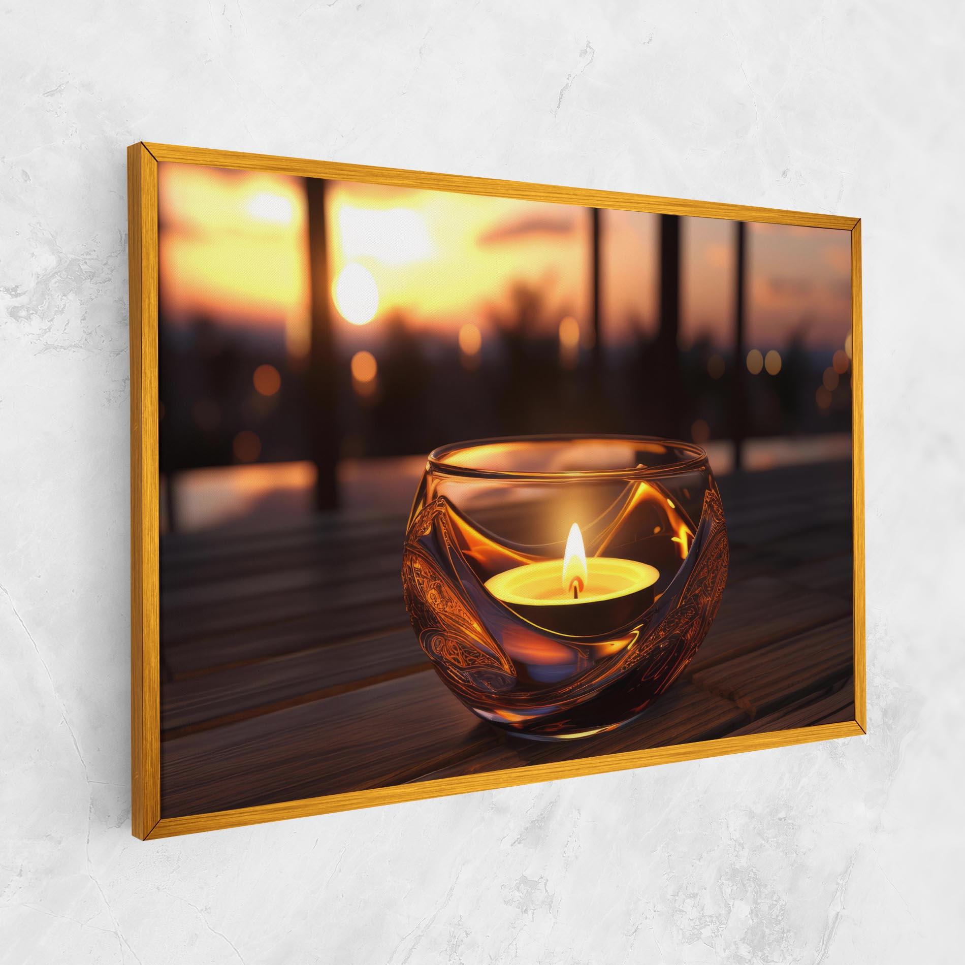 Картина на платно Fire Bowl mockup 1