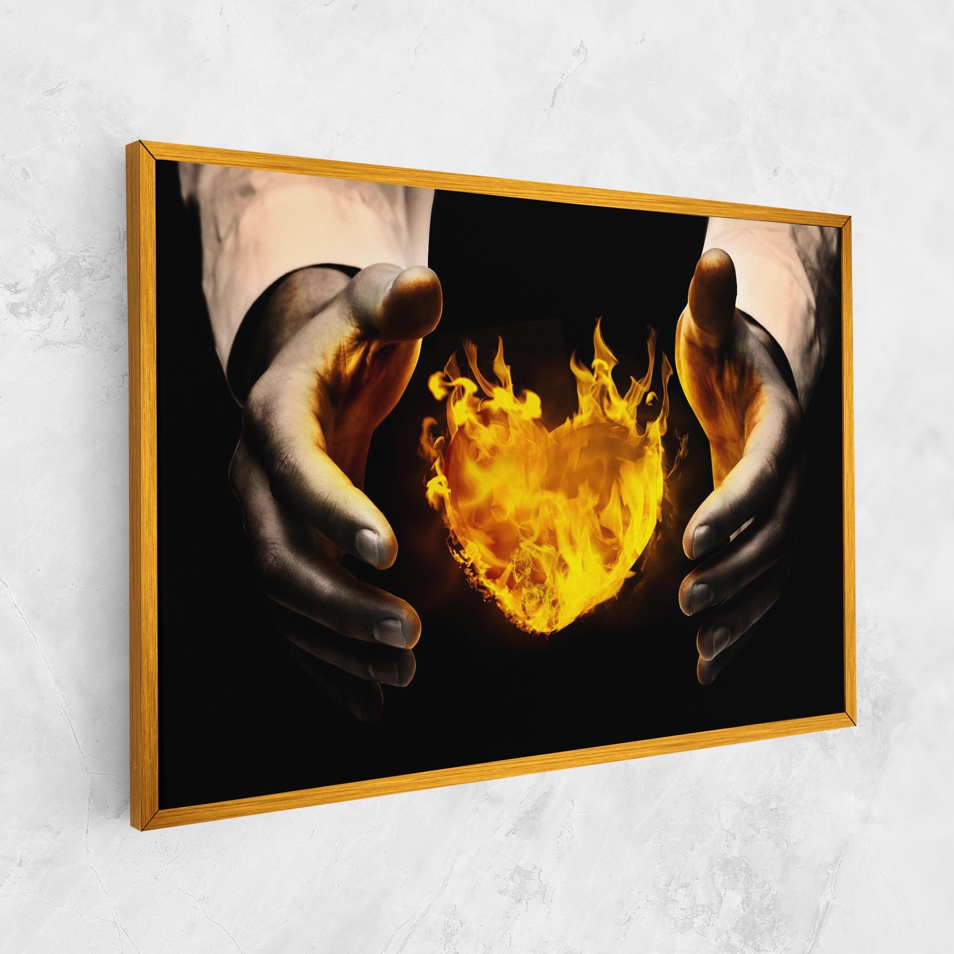 Fire Heart mockup 1