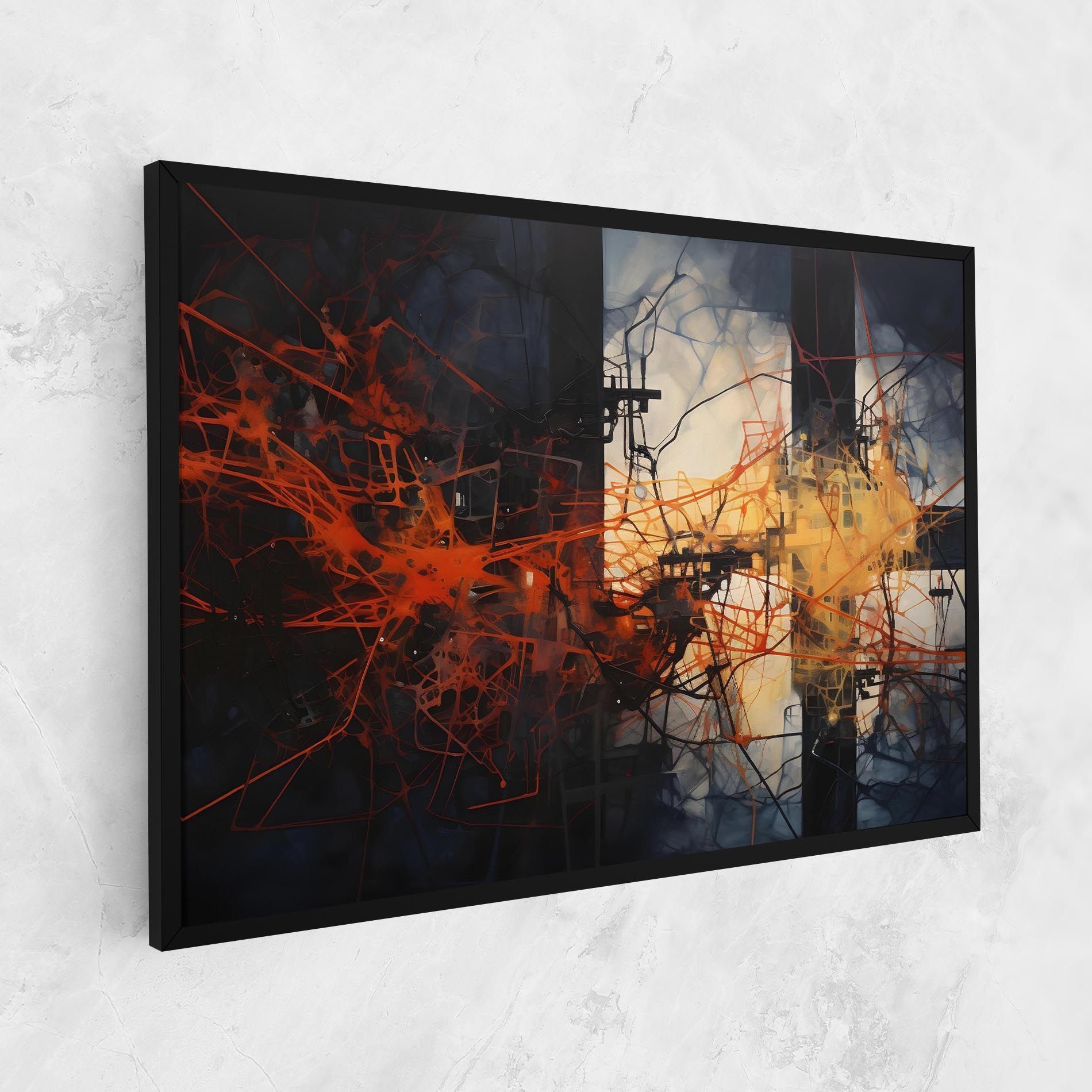 Abstract Fire Style mockup 1