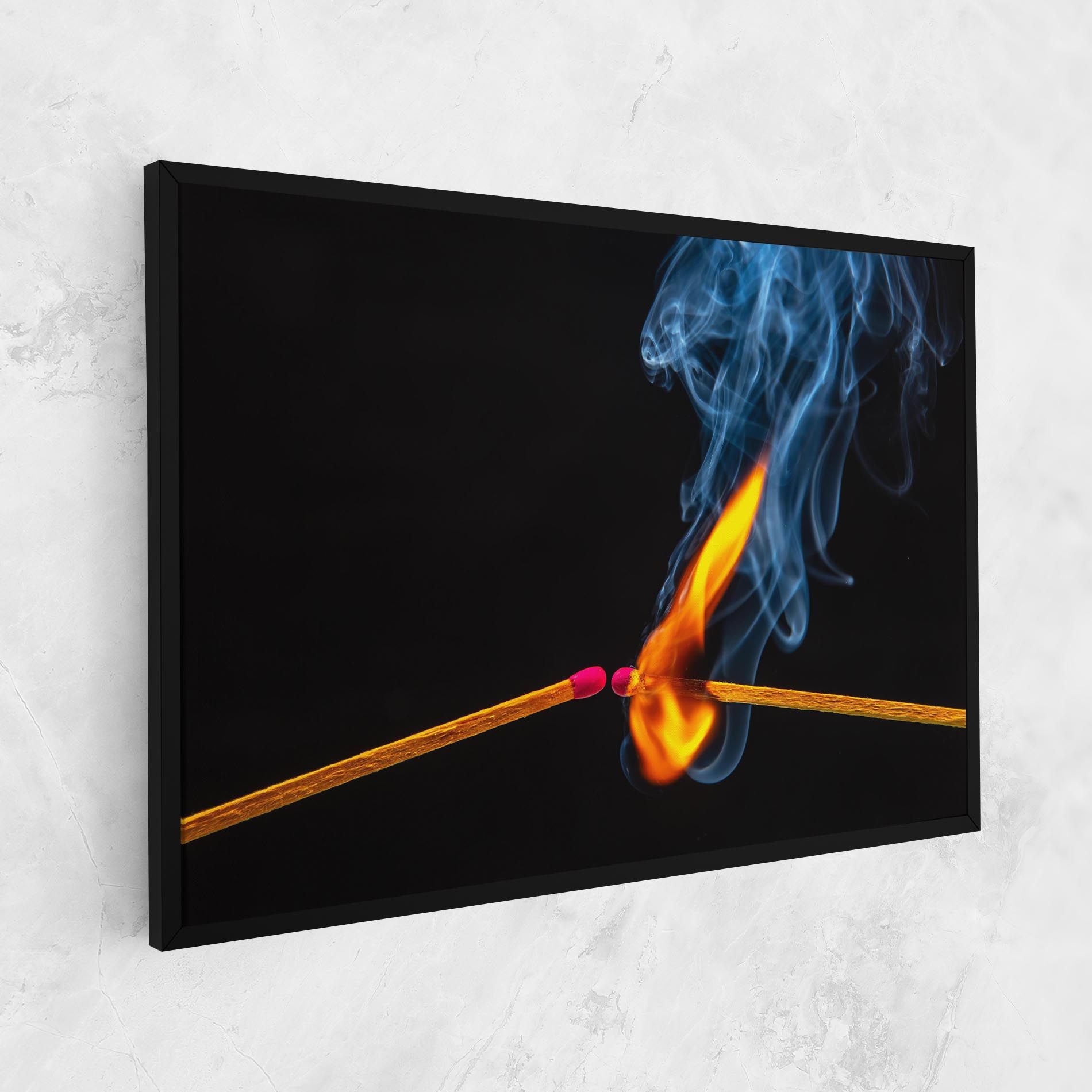 Burning Smoking Match mockup 1