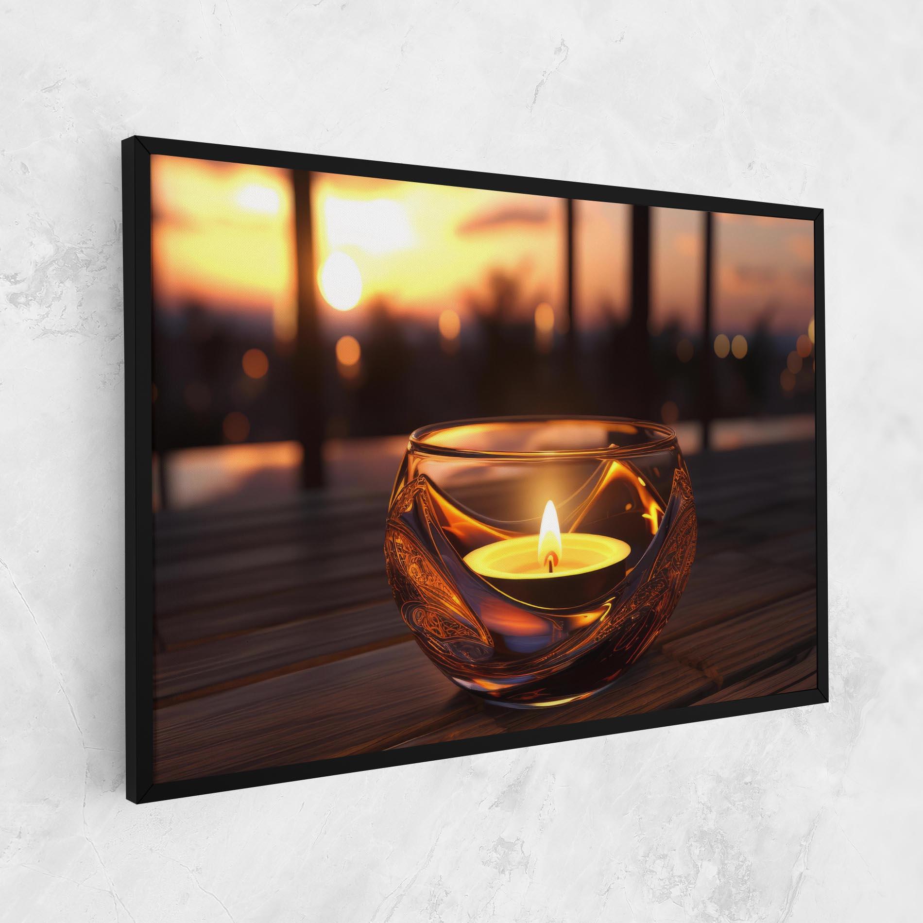 Картина на платно Fire Bowl mockup 1