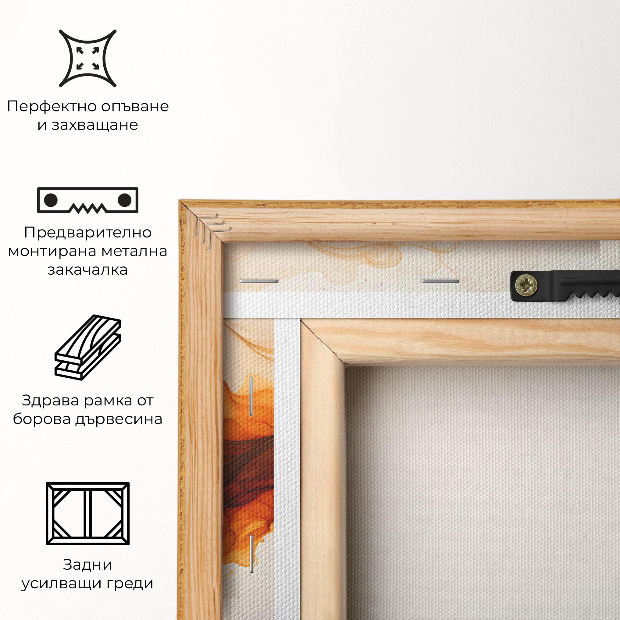 Картина на платно Fire Aroma mockup 5