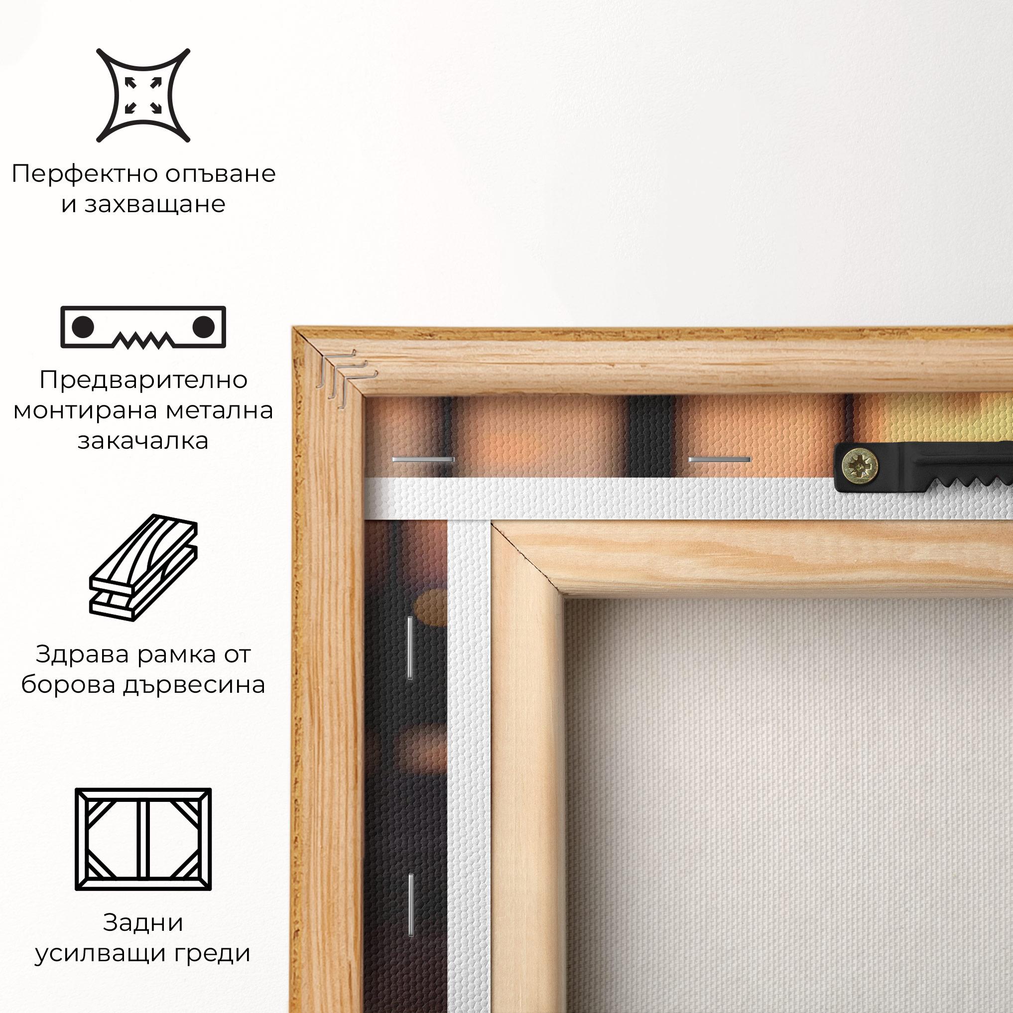 Картина на платно Fire Bowl mockup 5