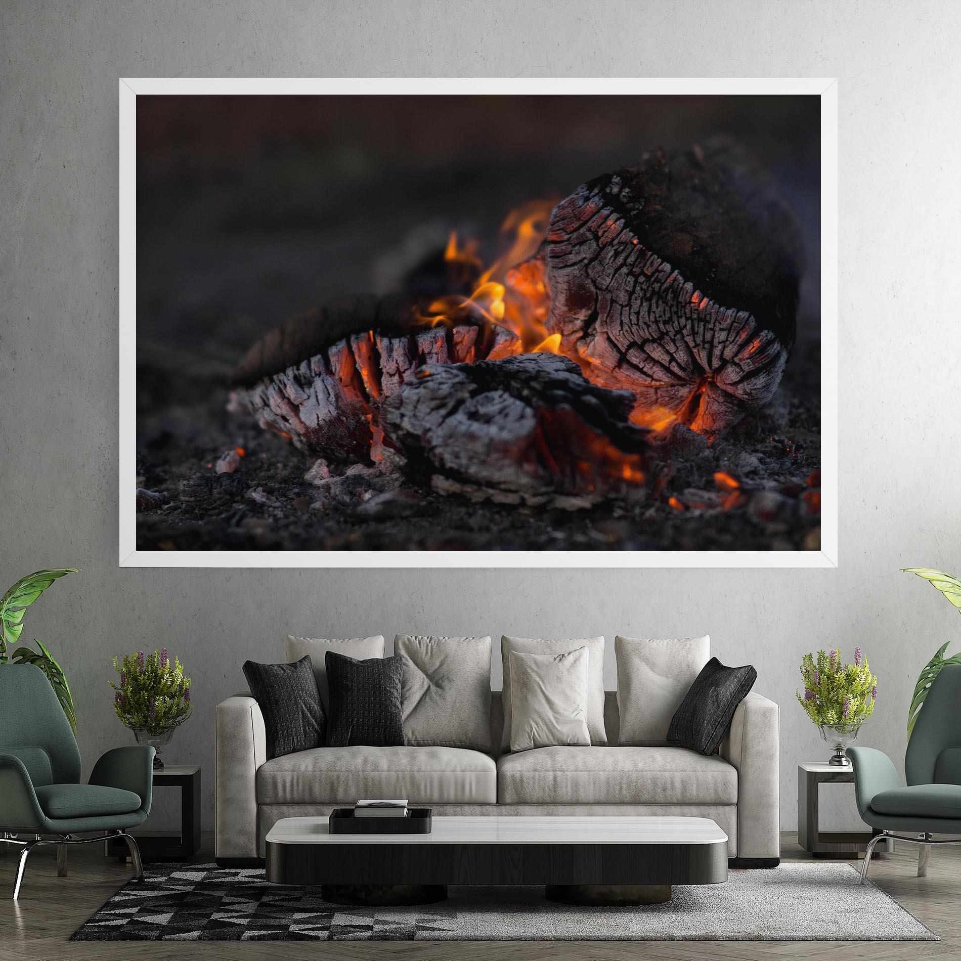 Картина на платно Fire Start mockup 7