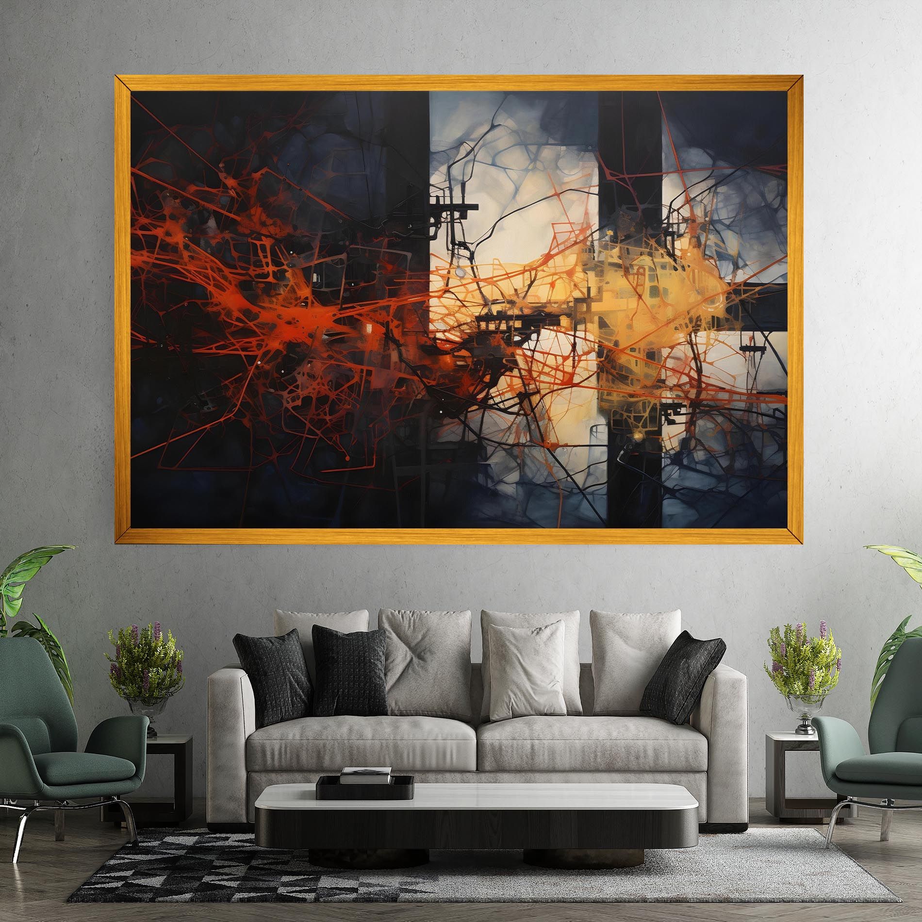 Abstract Fire Style mockup 7