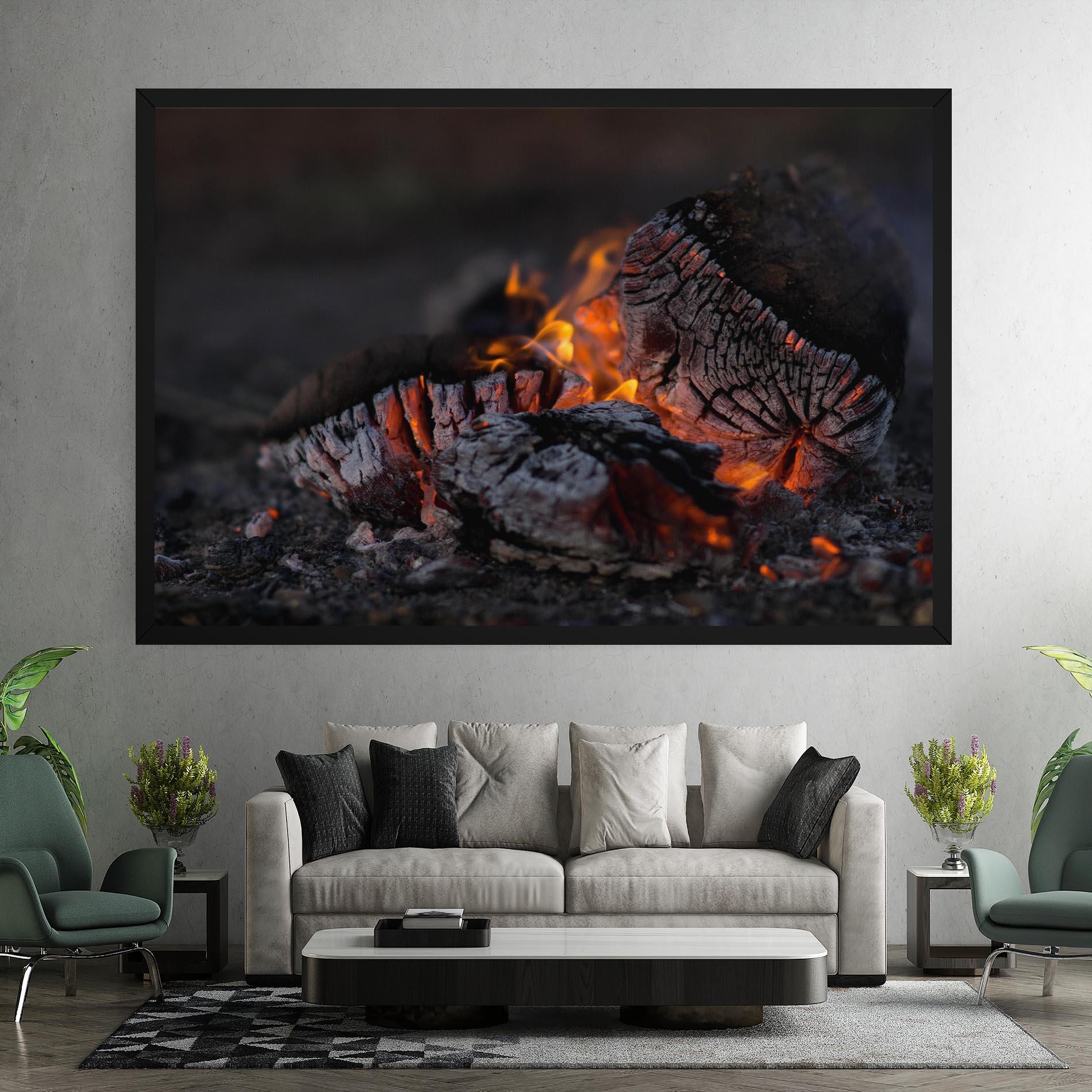 Картина на платно Fire Start mockup 7