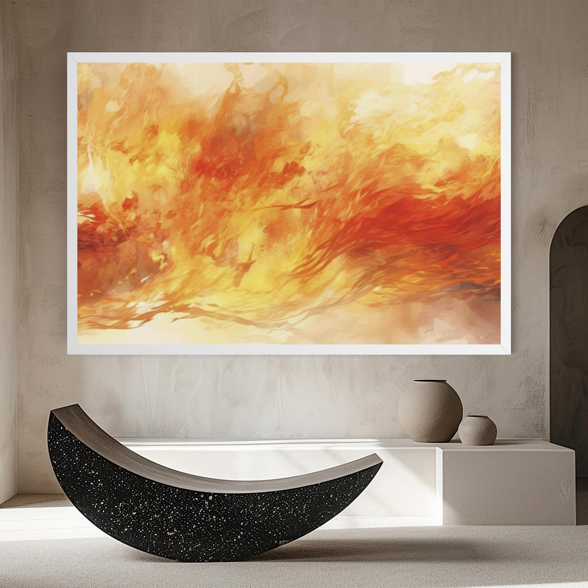 Картина на платно Burning Sparkle mockup 8