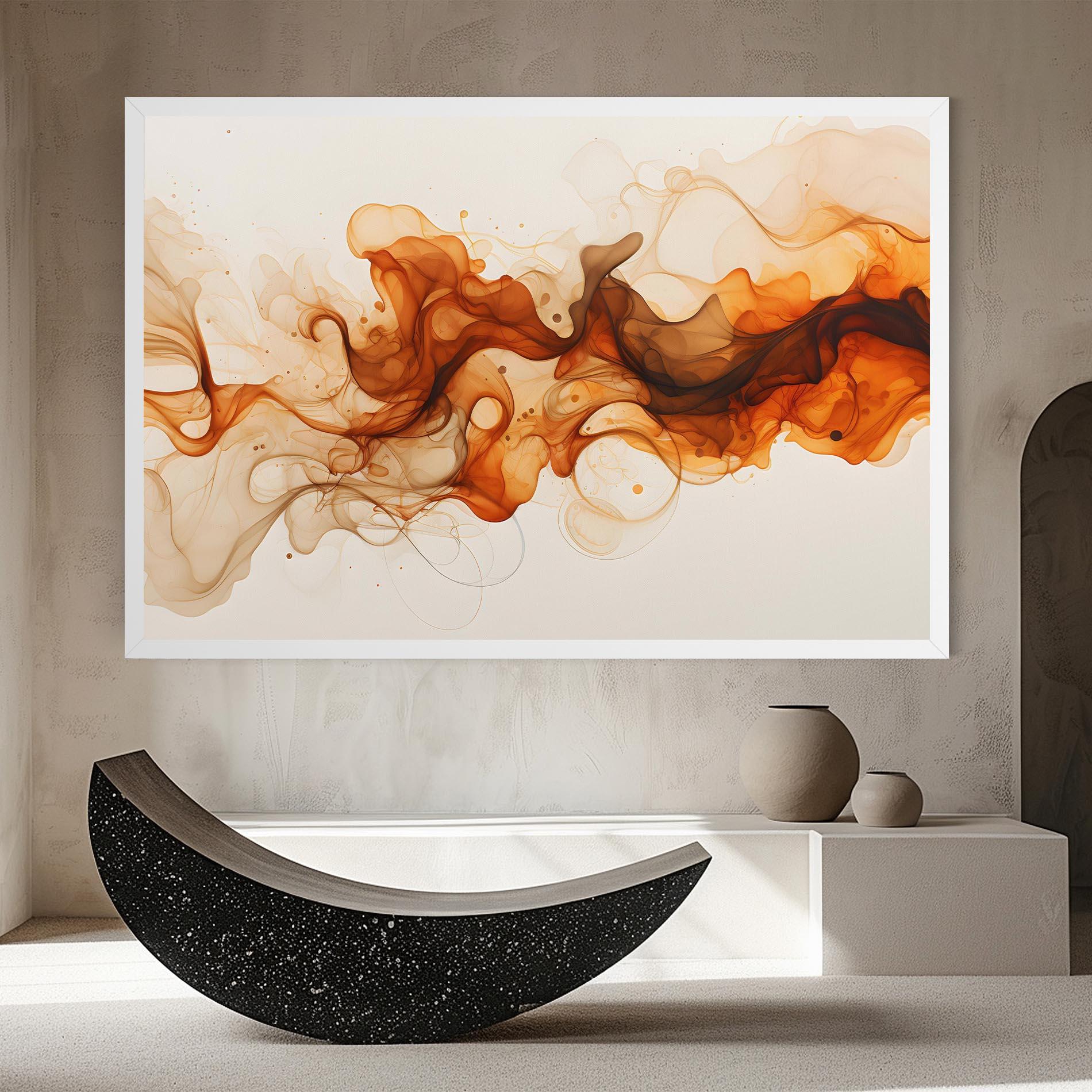 Картина на платно Fire Aroma mockup 8