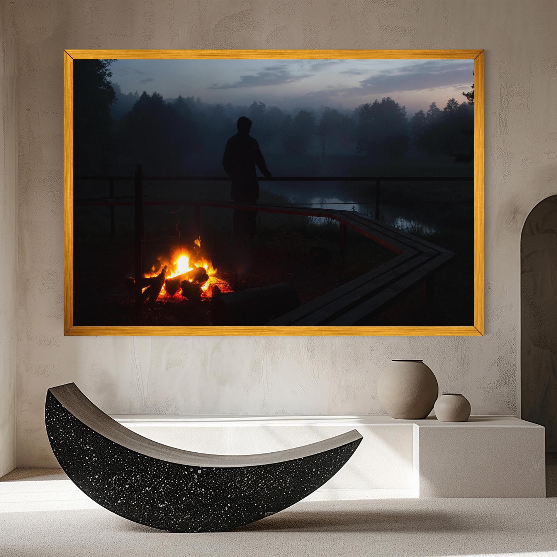 Beautiful Fire View mockup 8