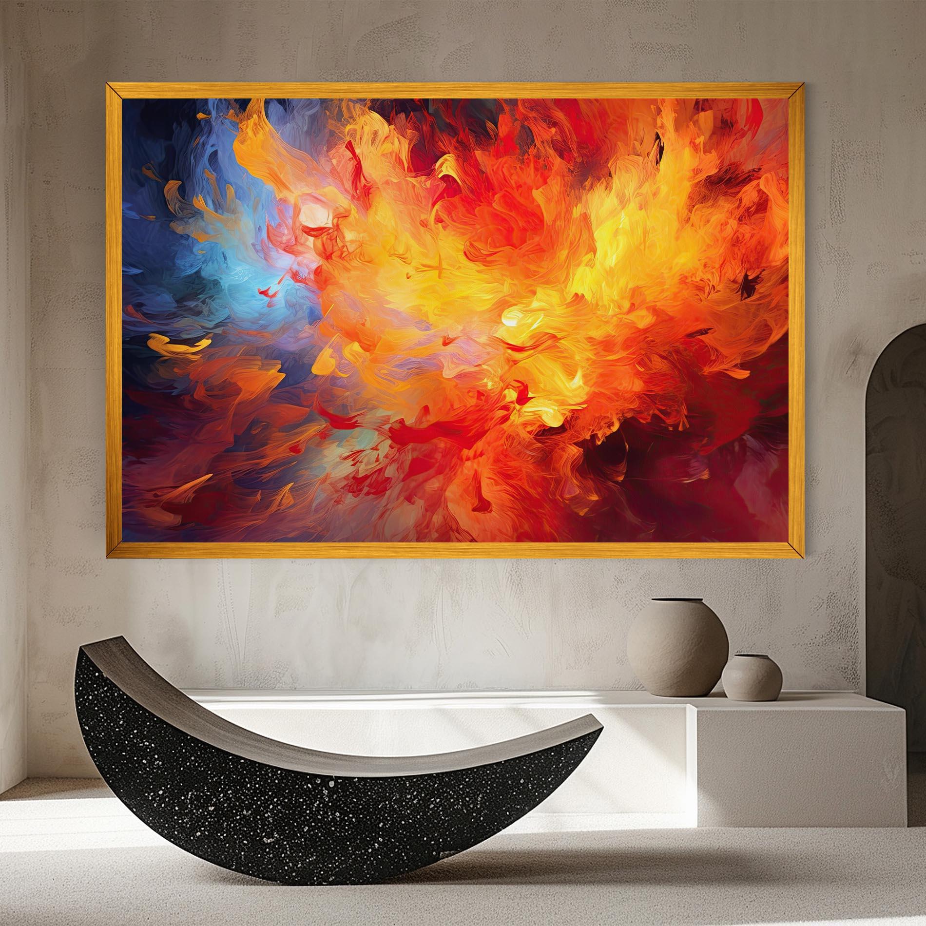 Картина на платно Ignite Radiance mockup 8