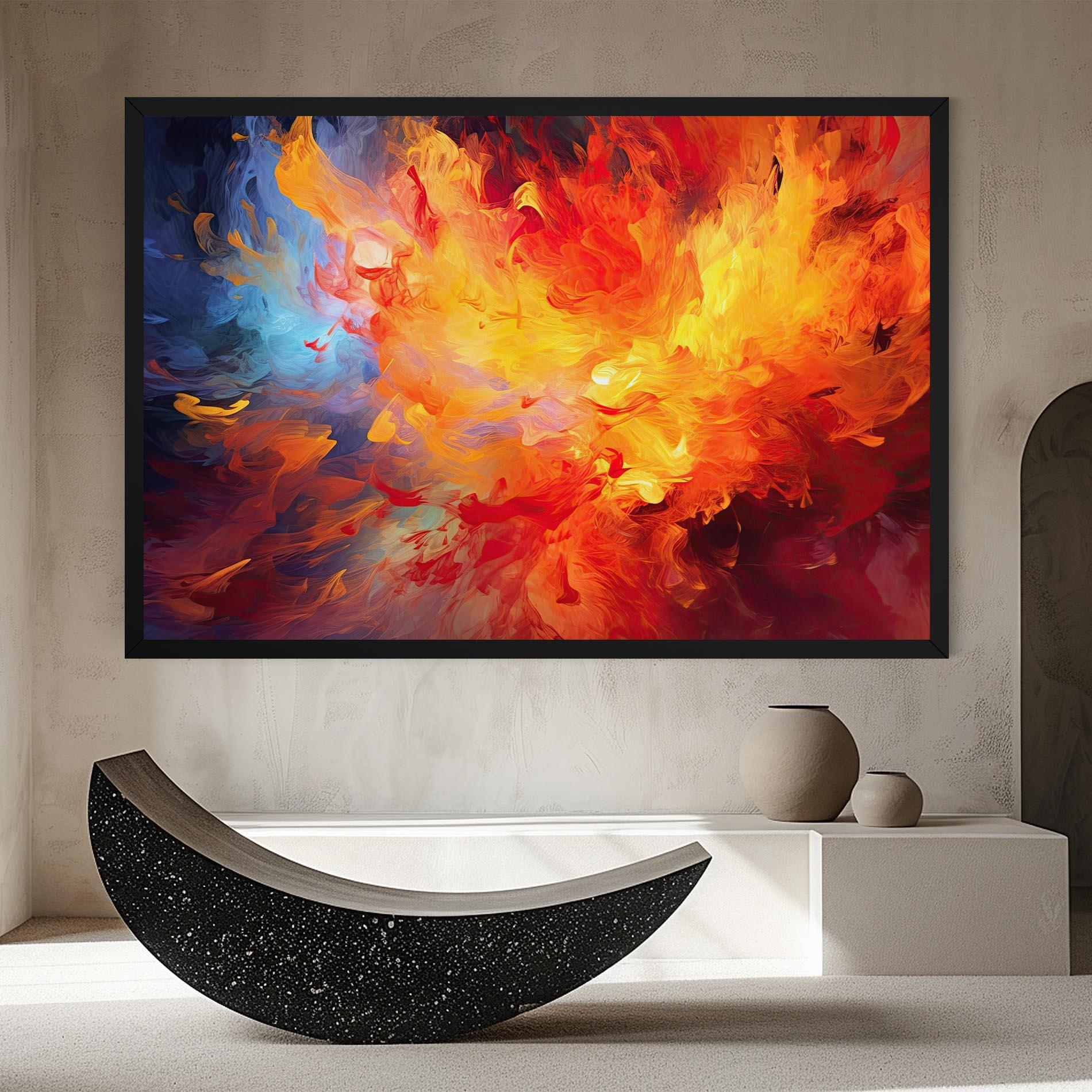 Картина на платно Ignite Radiance mockup 8