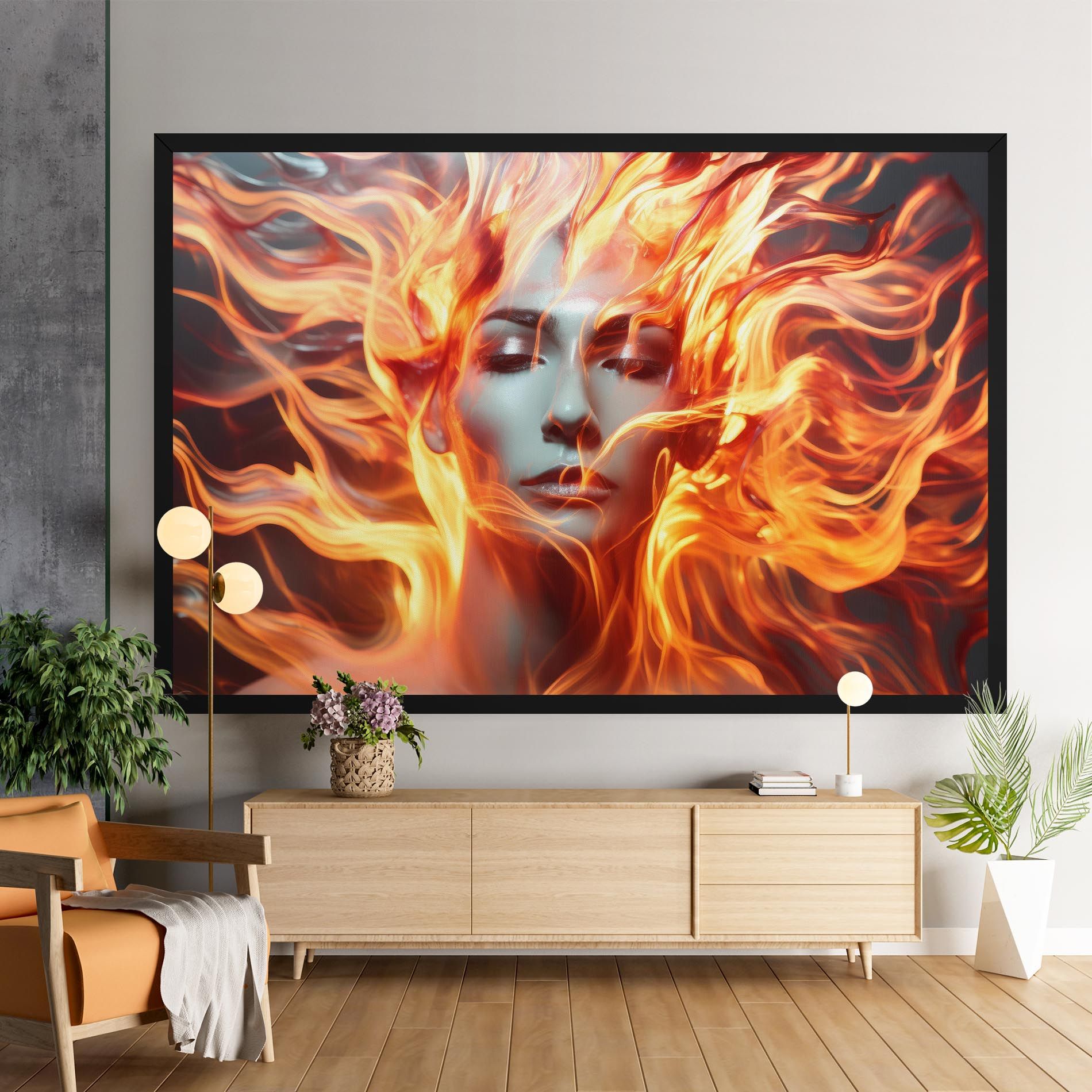 Fire Hair mockup 9
