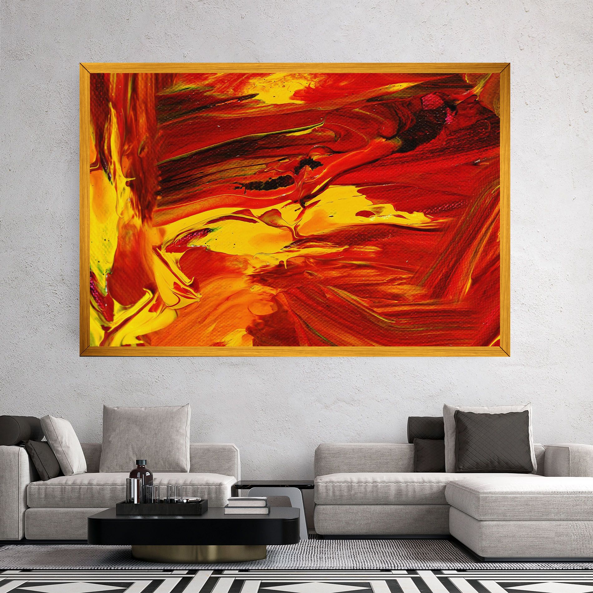 Fire Painting mockup 2