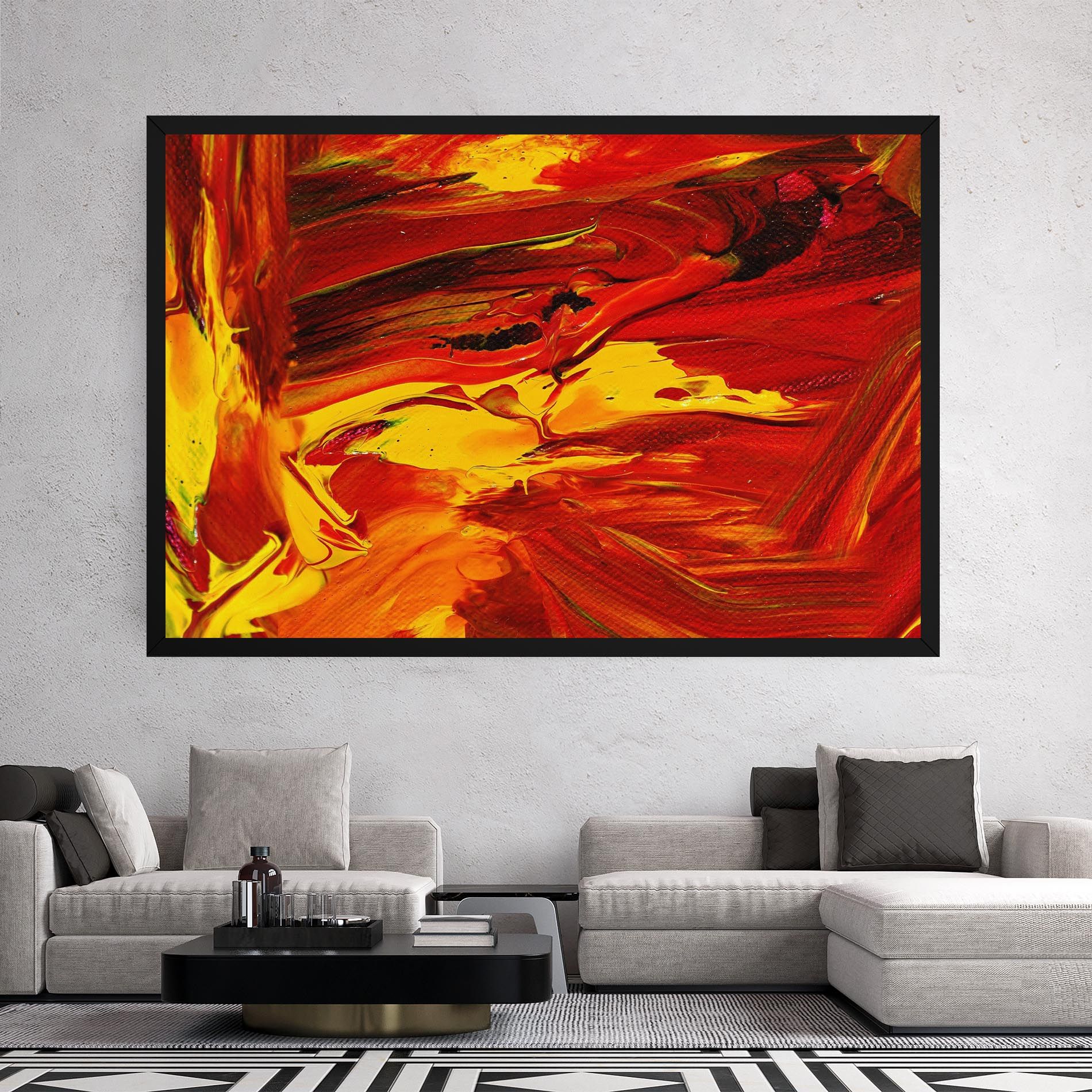 Fire Painting mockup 2
