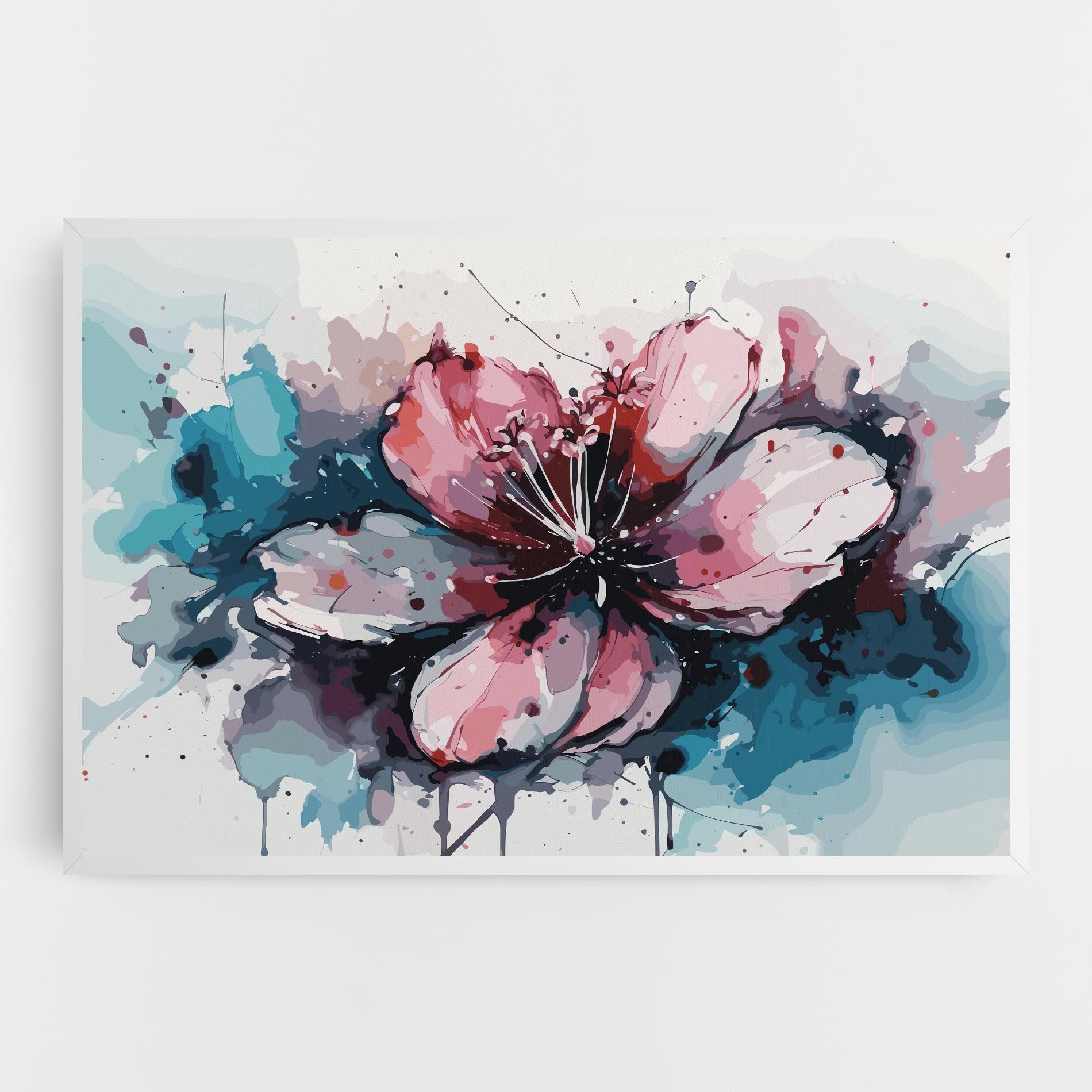 Pink Blue Nature mockup 0