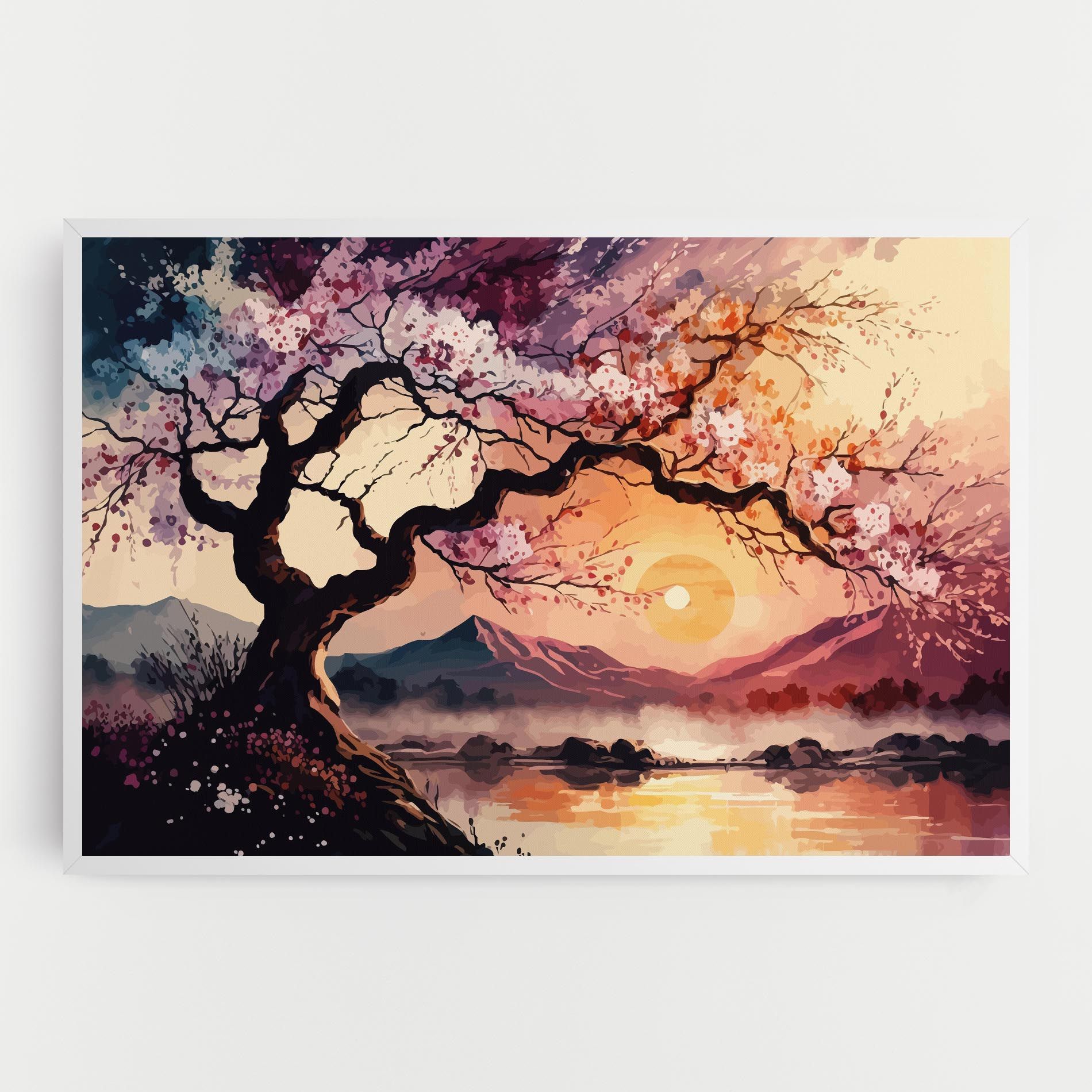 Pink Tree Nature mockup 0