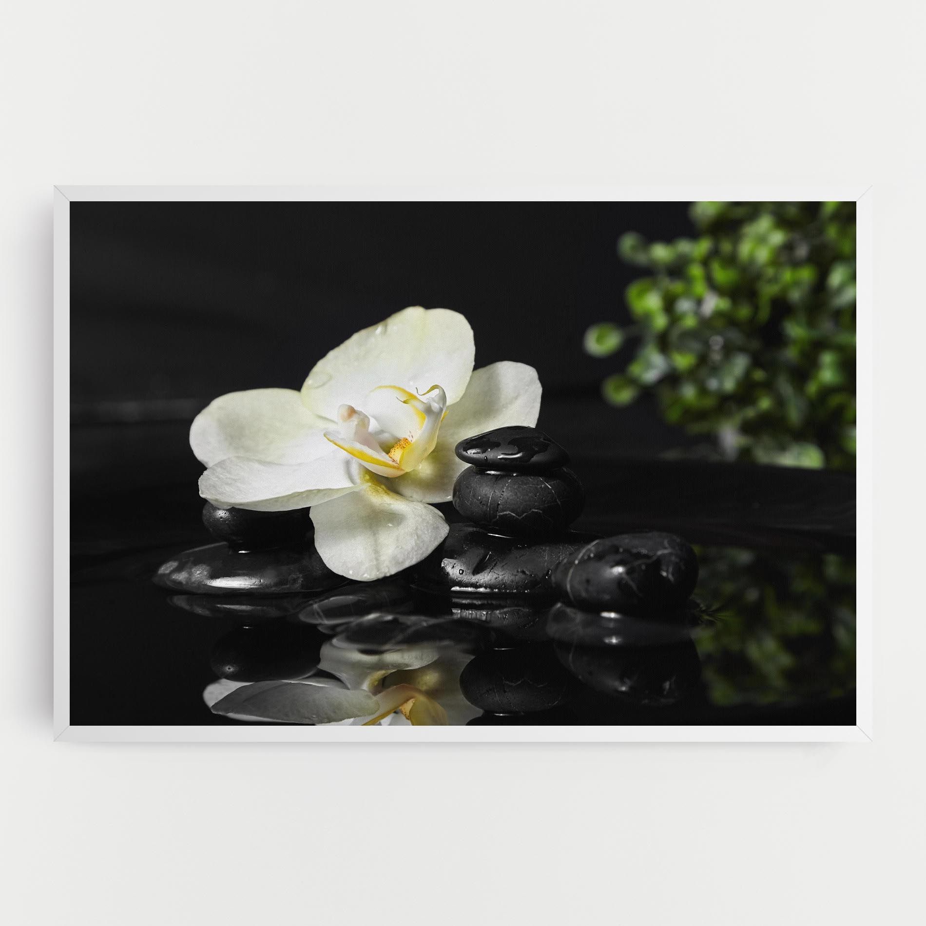 White Spa Flower mockup 0