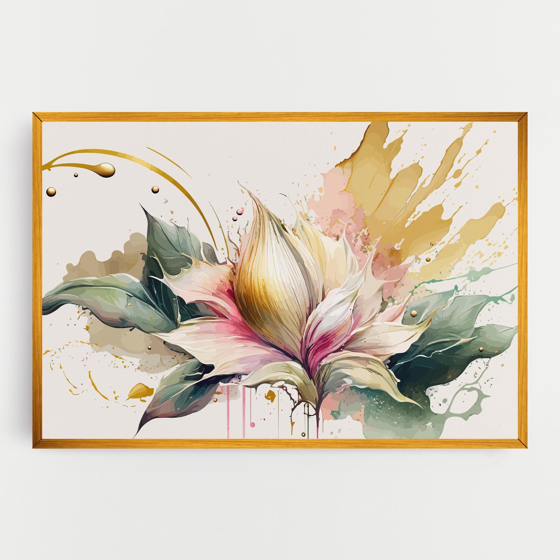 Cream Pink Nature mockup 0