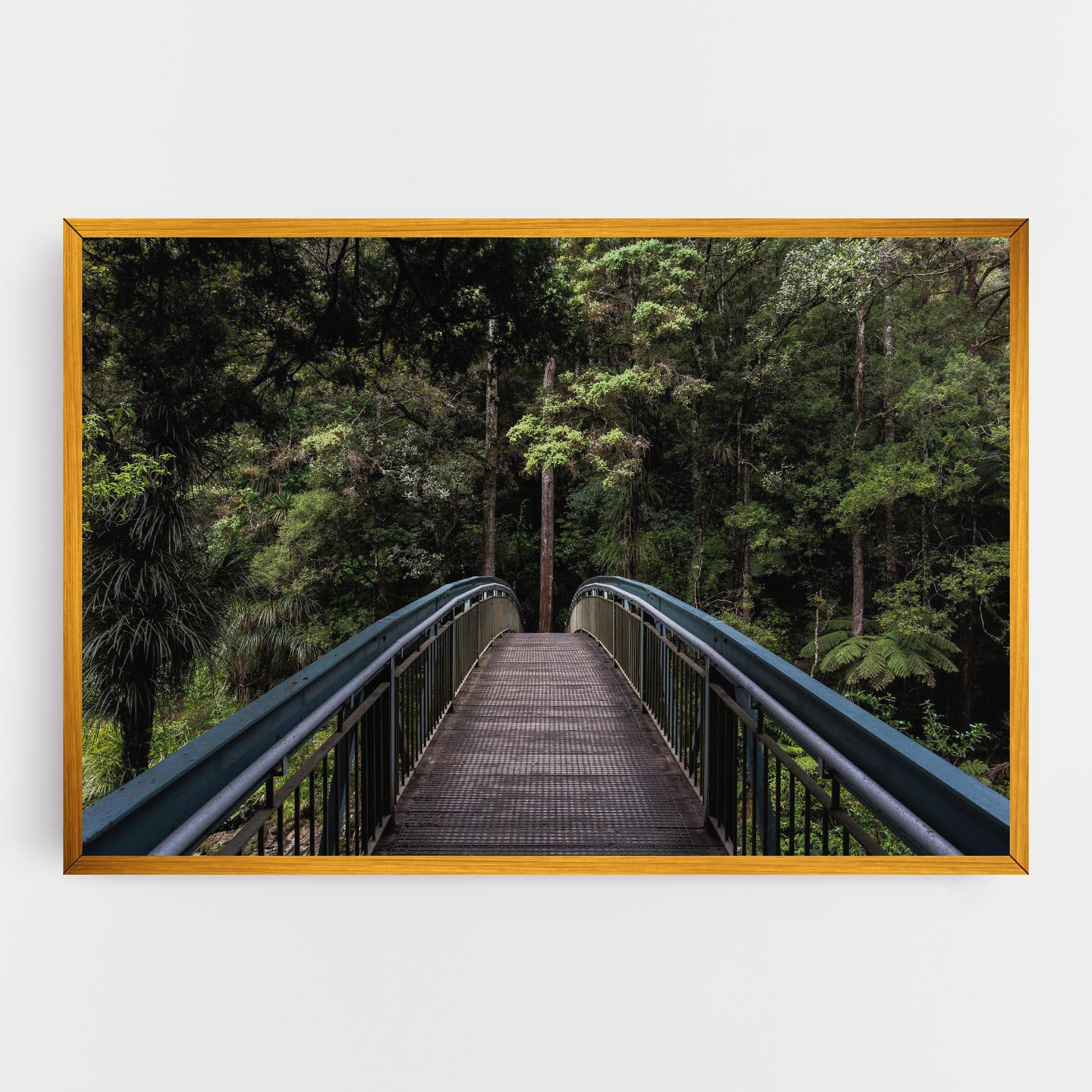 Картина на платно Nature Bridge mockup 0