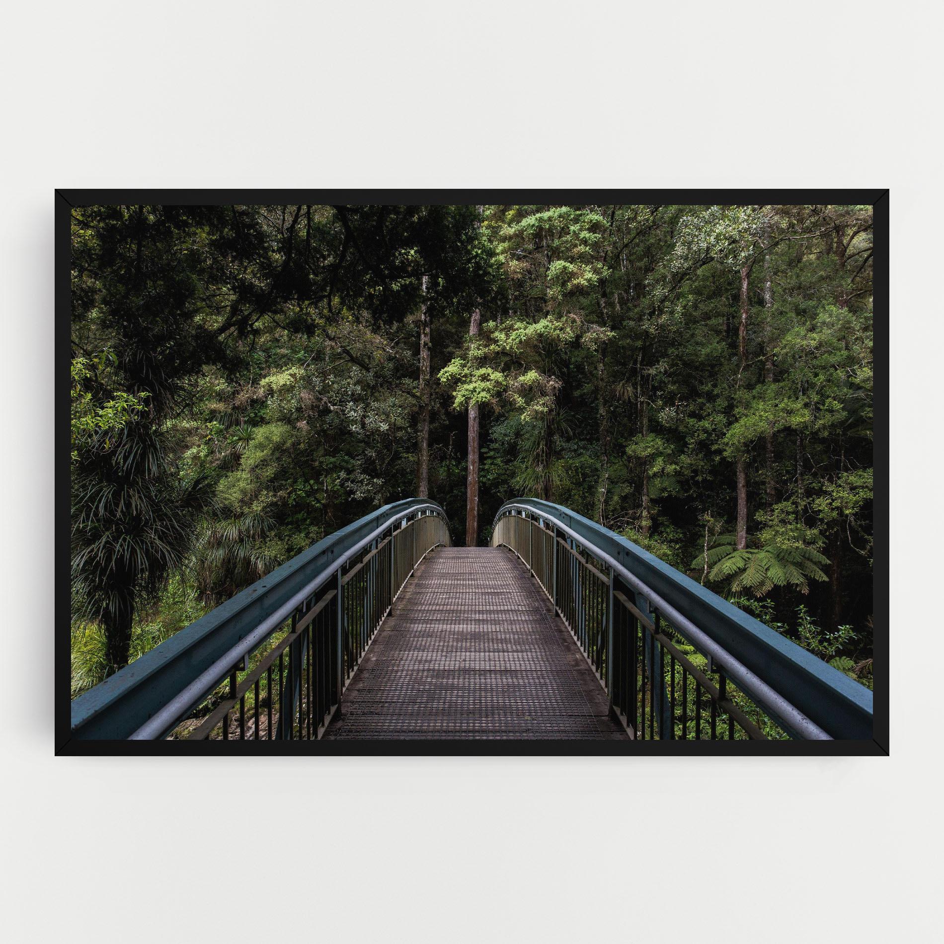 Картина на платно Nature Bridge mockup 0