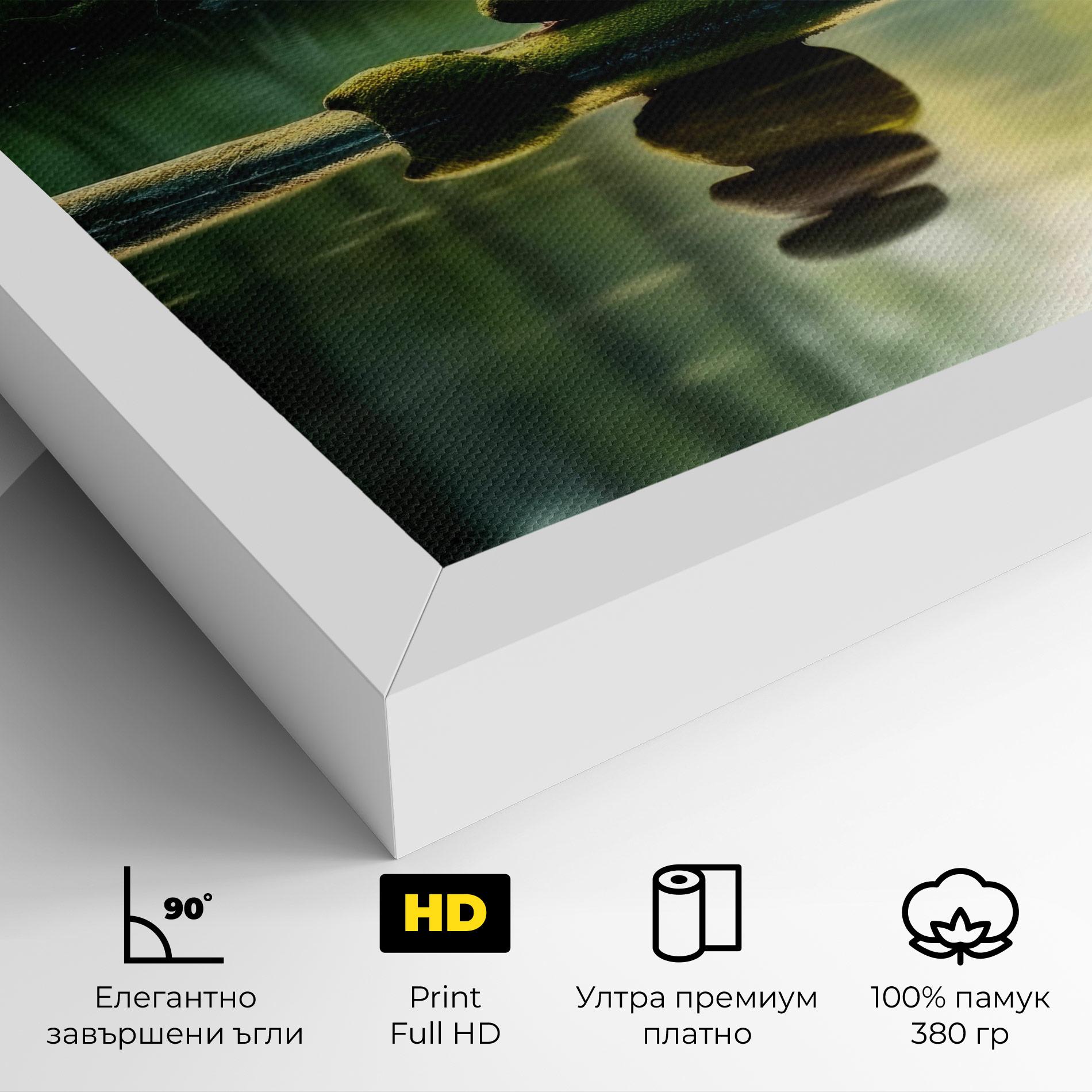 Картина на платно Spiritual Stones mockup 4