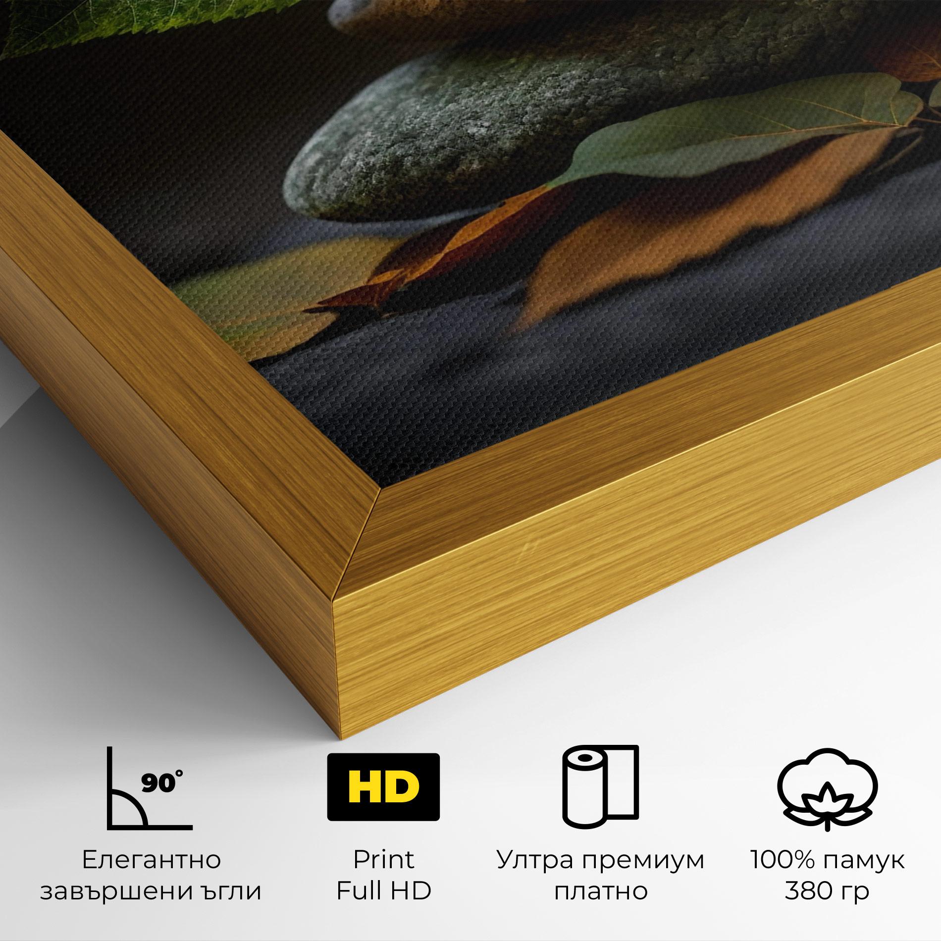 Картина на платно Harmony Stones mockup 4