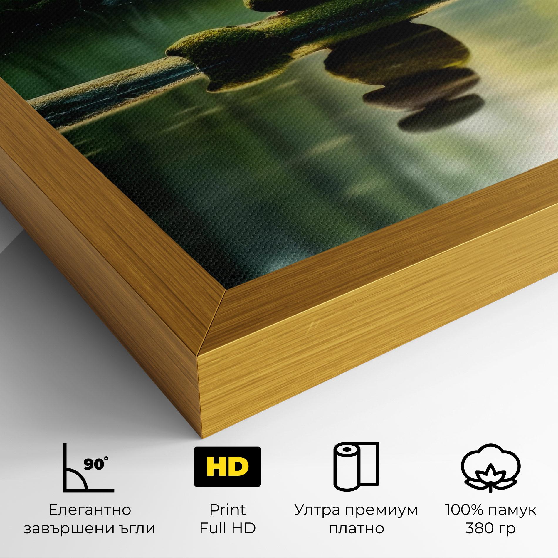 Картина на платно Spiritual Stones mockup 4