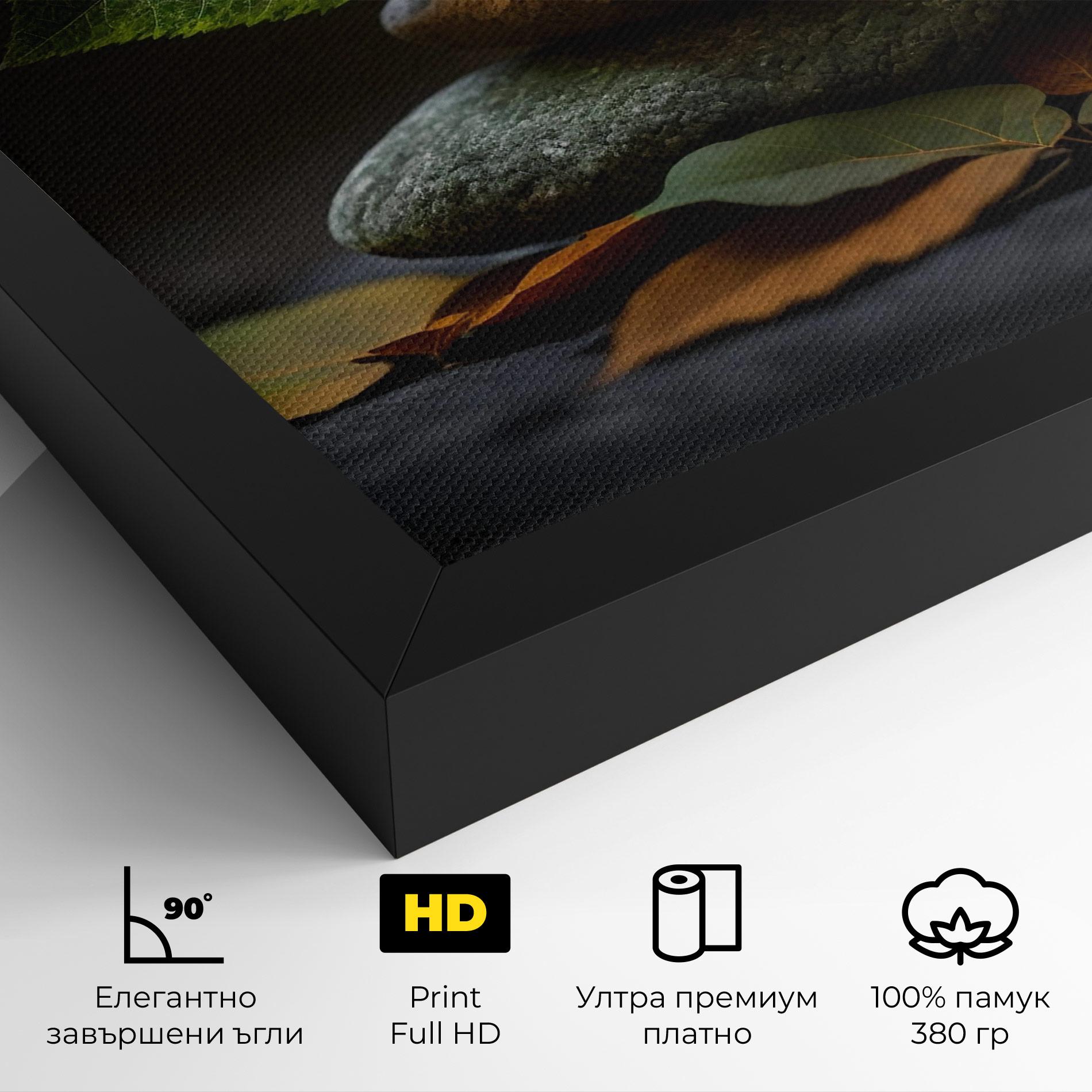Картина на платно Harmony Stones mockup 4