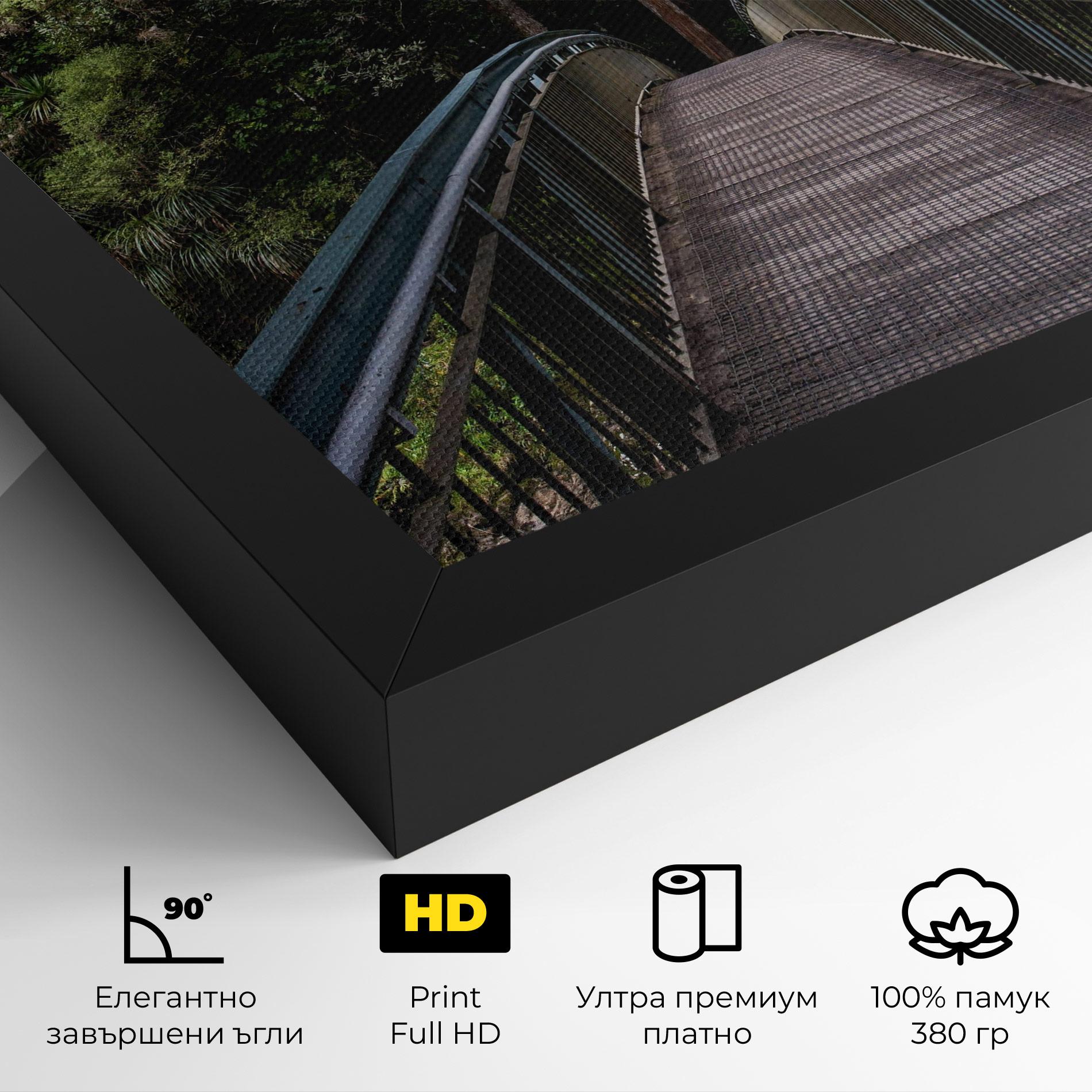 Картина на платно Nature Bridge mockup 4