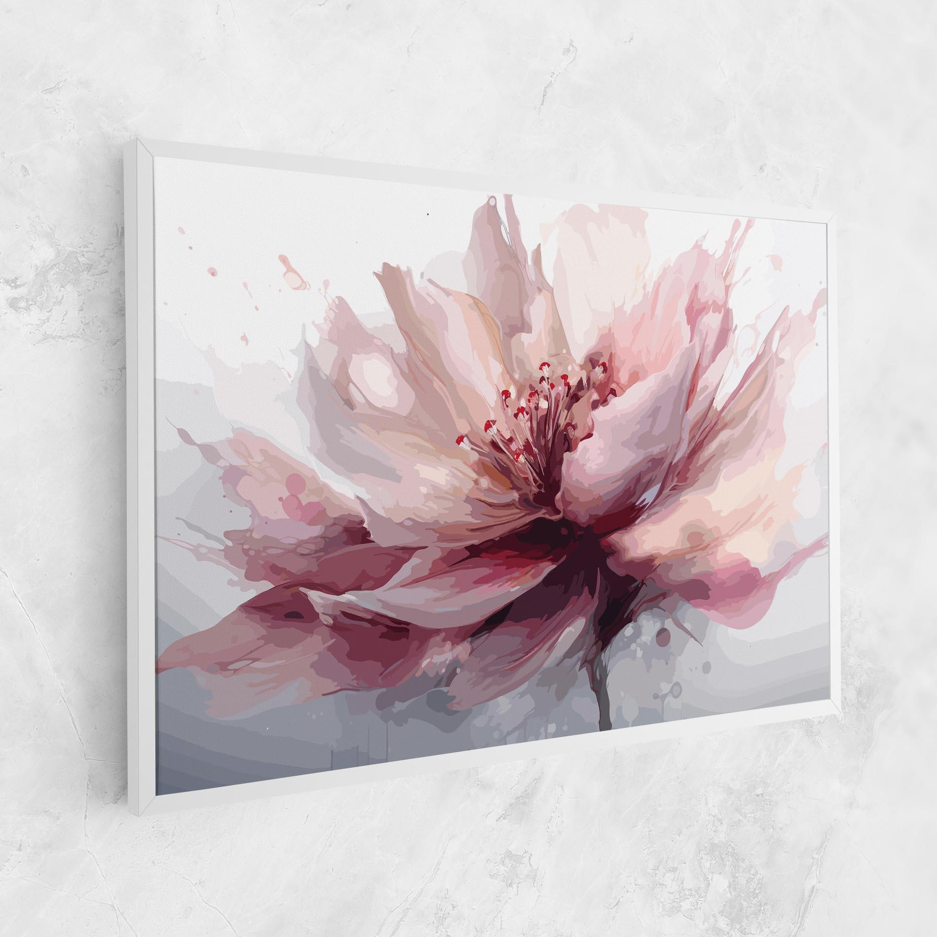 Картина на платно Meditation Flower mockup 1
