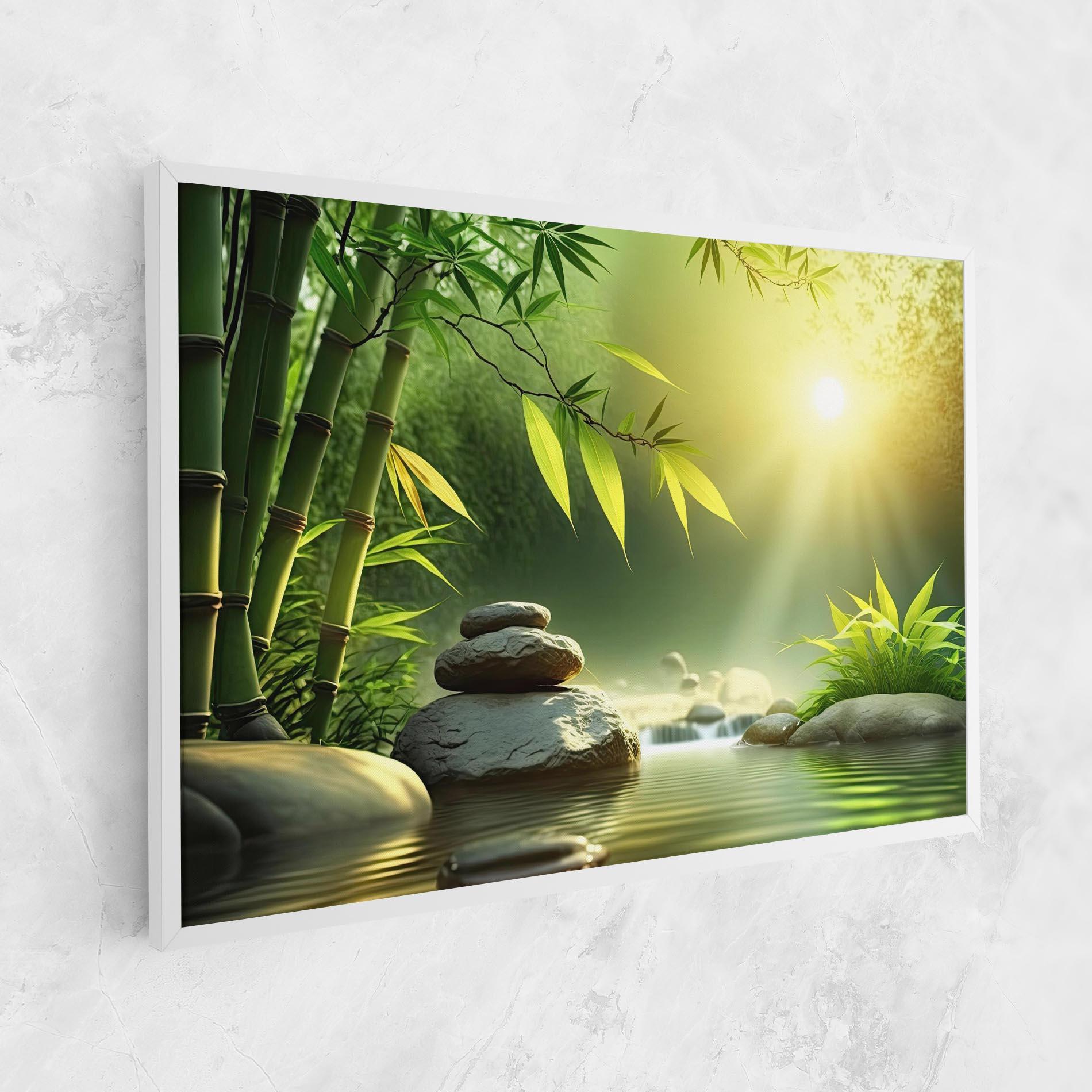 Картина на платно Relaxing Spa Nature mockup 1