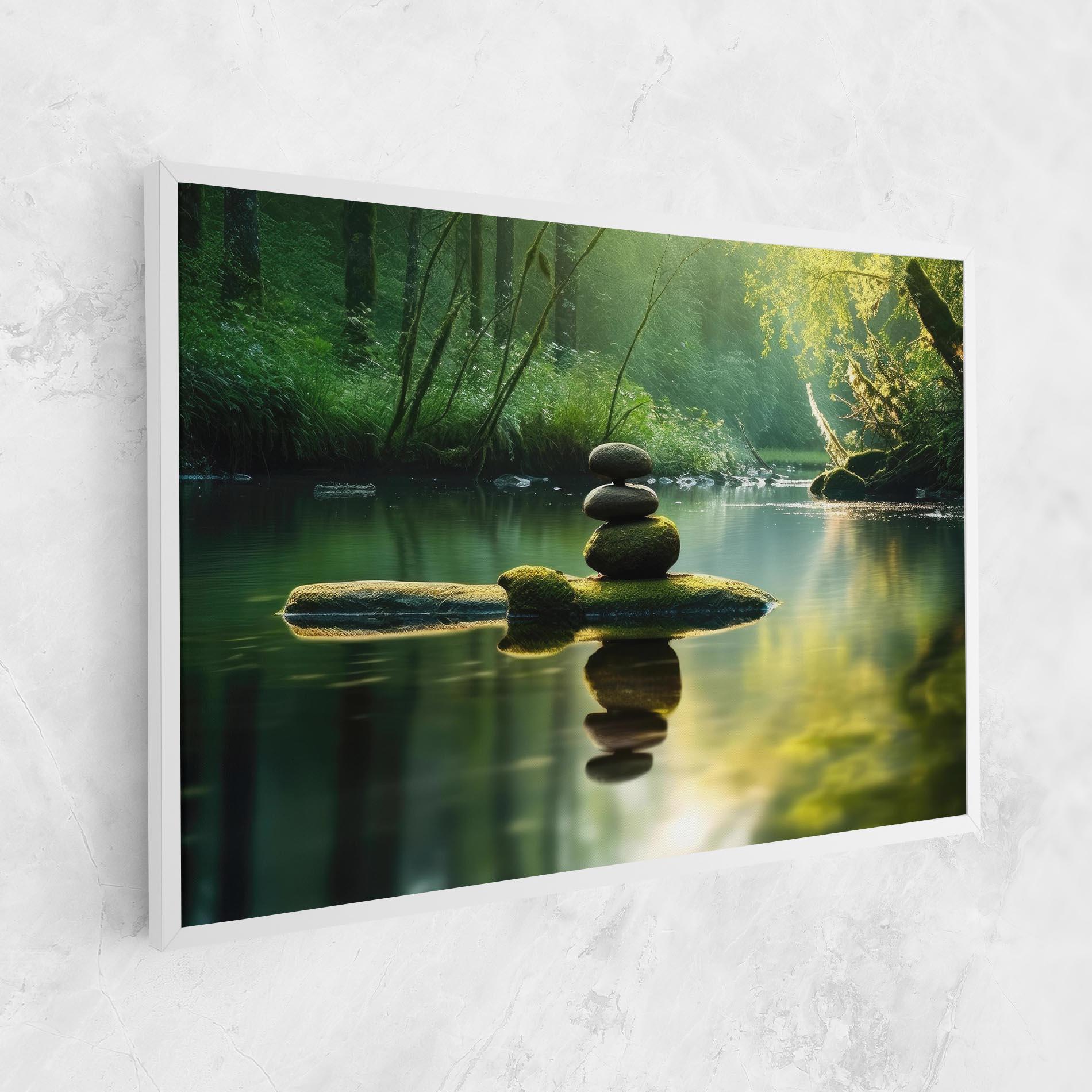 Картина на платно Spiritual Stones mockup 1