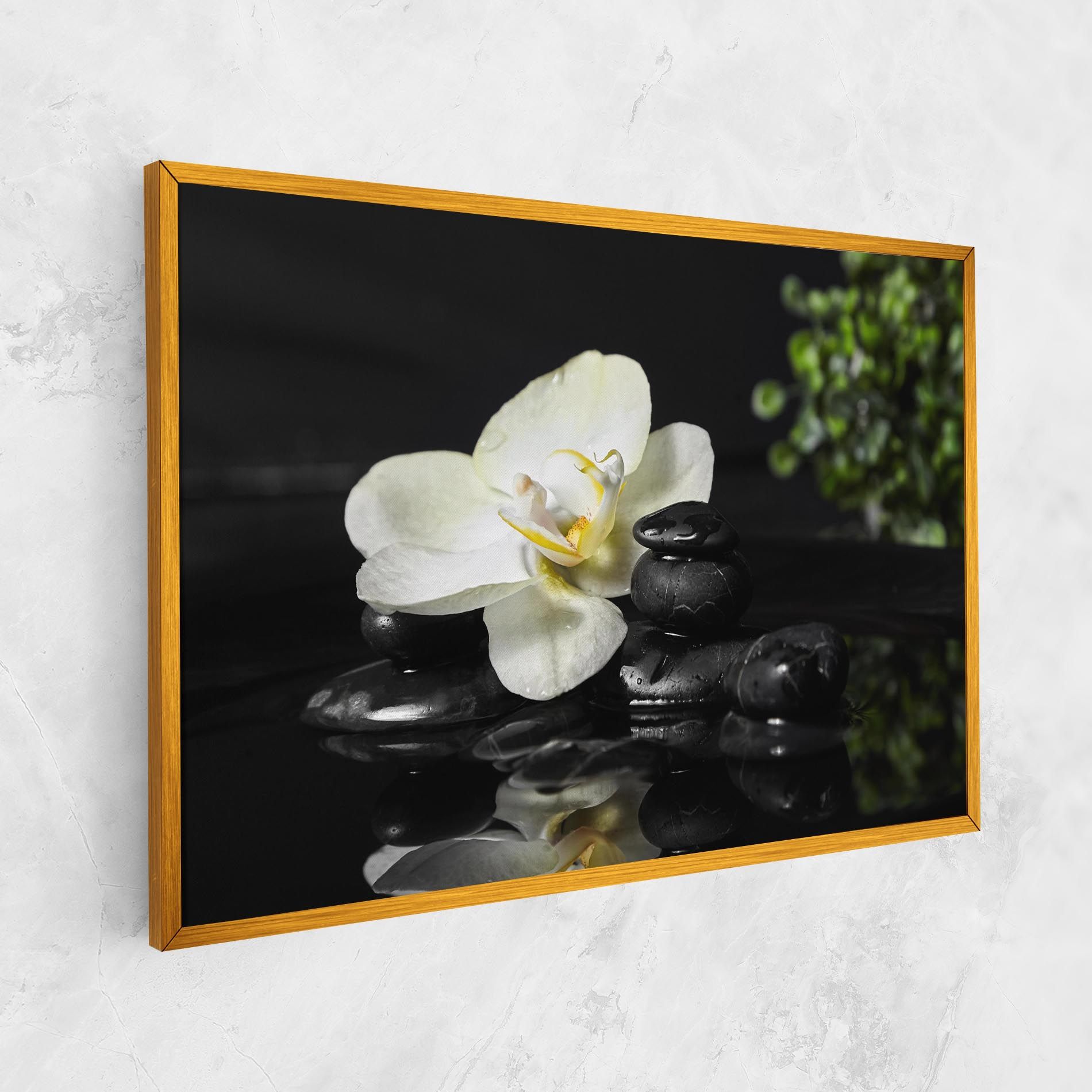 White Spa Flower mockup 1