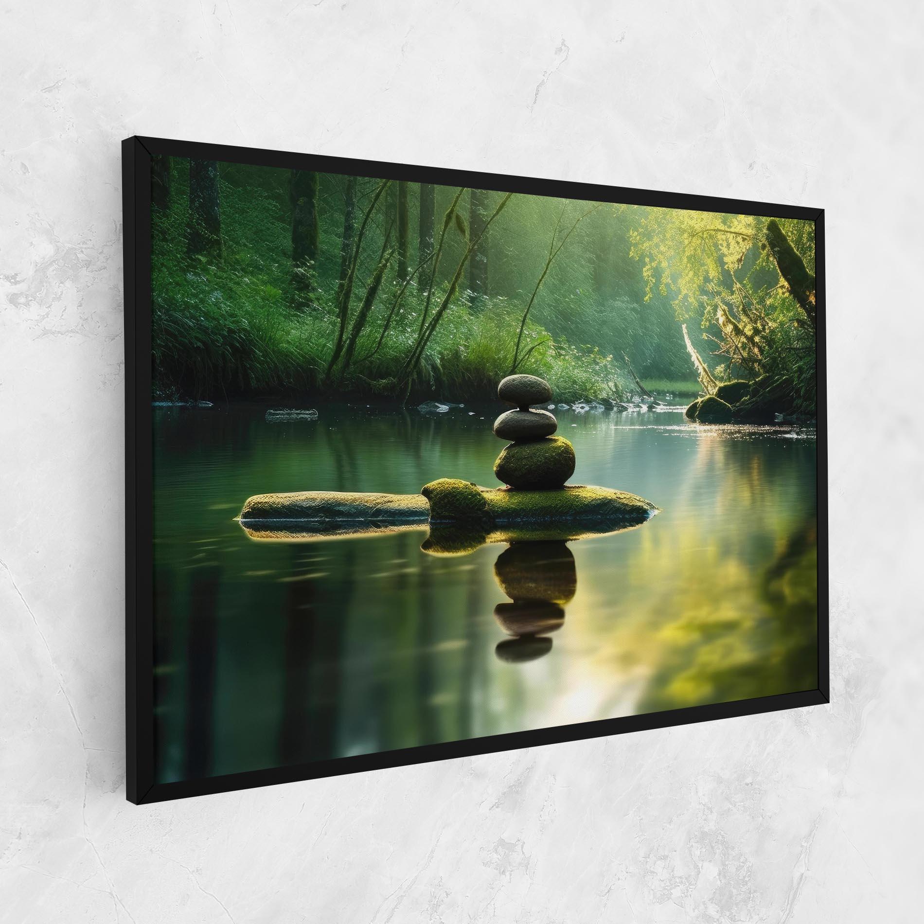 Картина на платно Spiritual Stones mockup 1