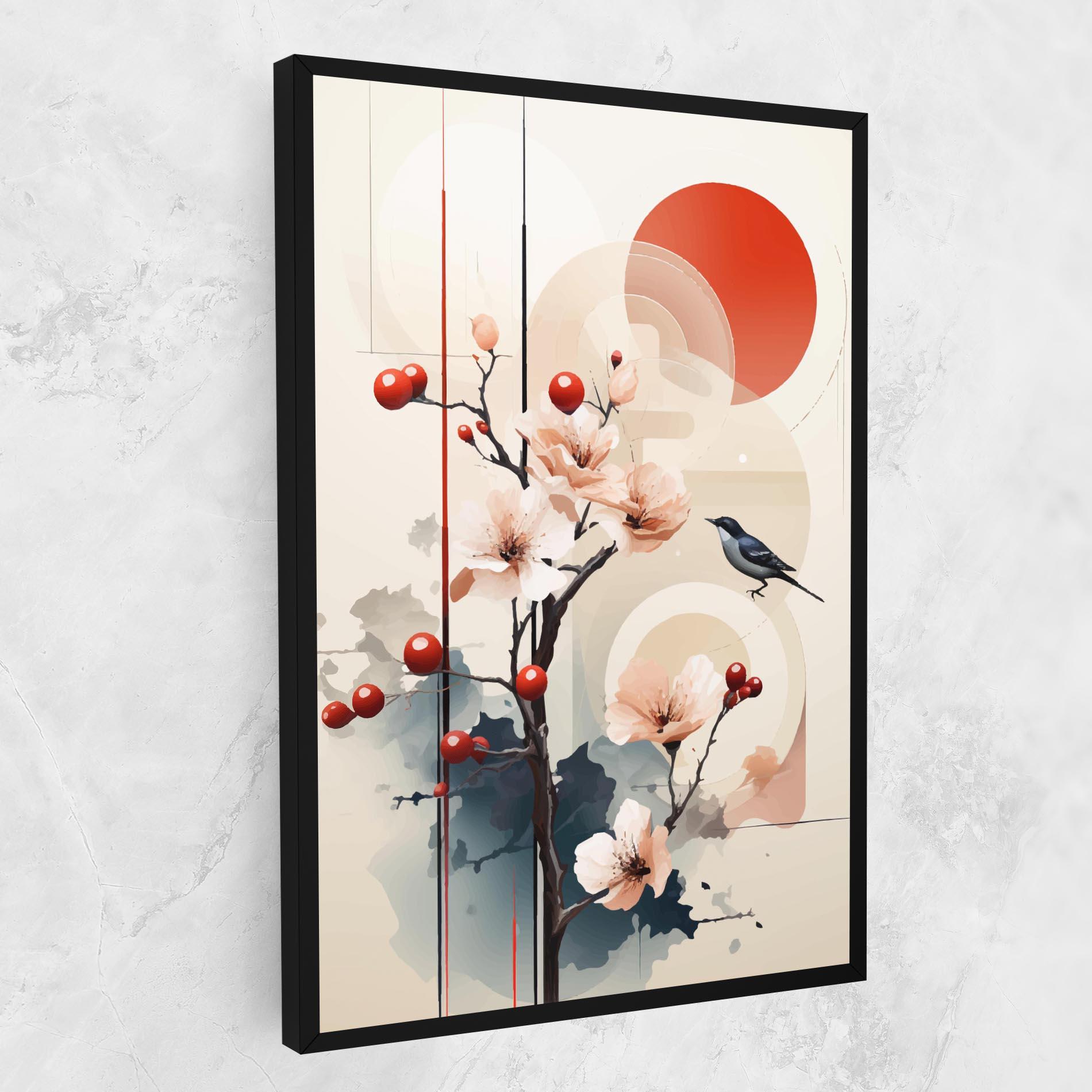 Картина на платно Cream Nature mockup 1