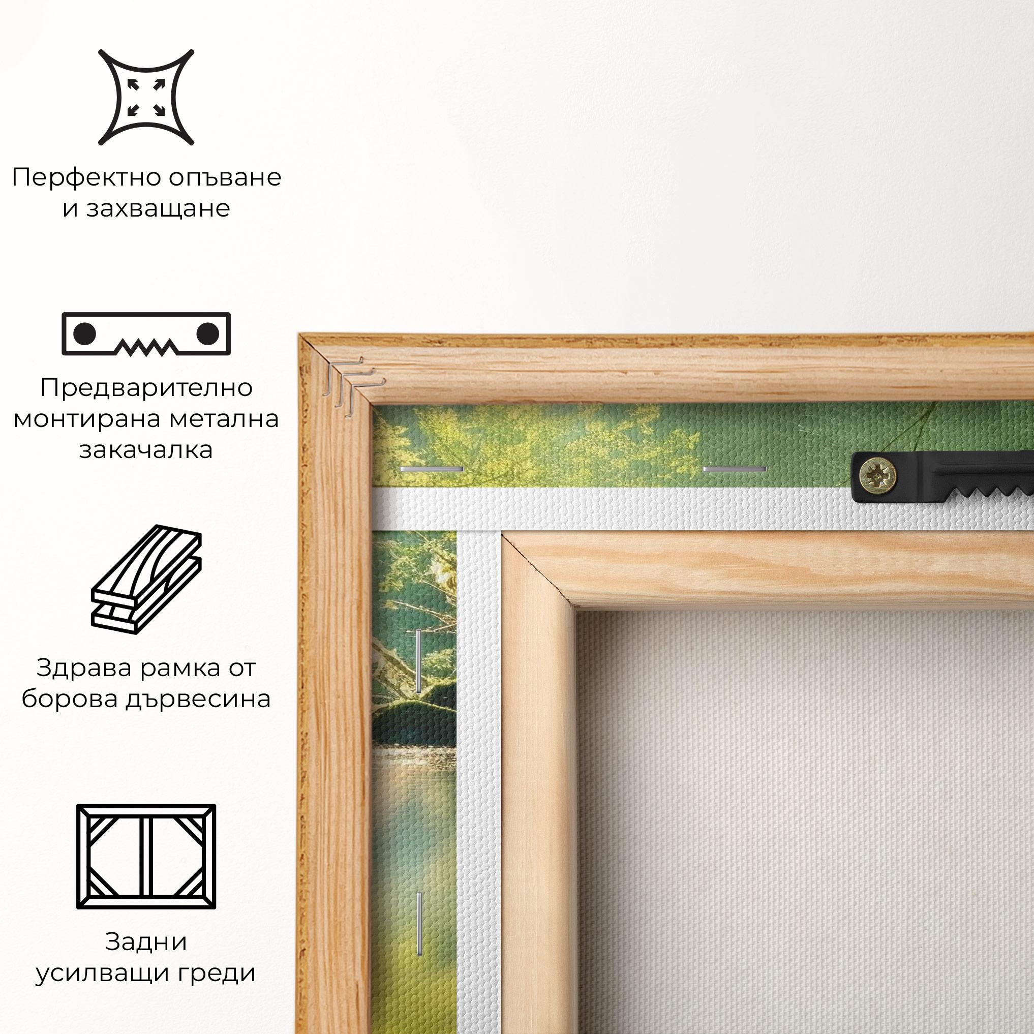 Картина на платно Spiritual Stones mockup 5