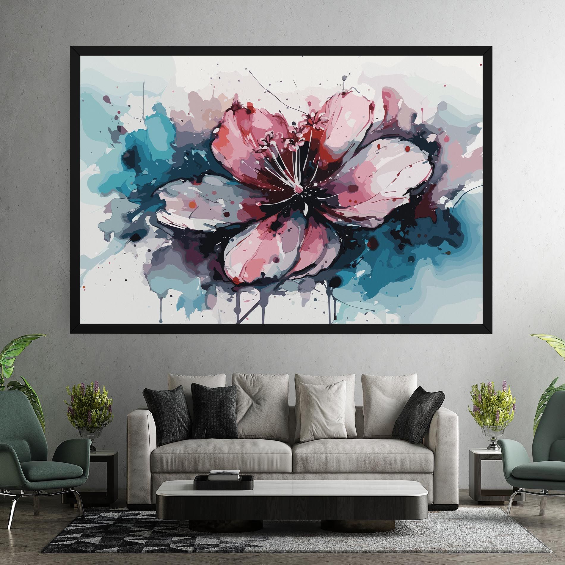 Pink Blue Nature mockup 7