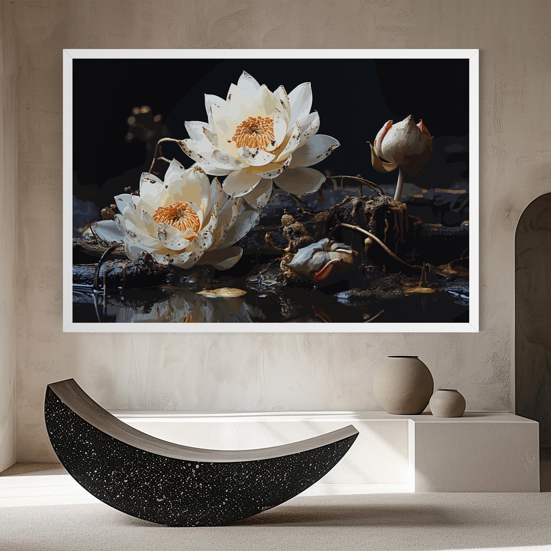 Beautiful White Nature mockup 8