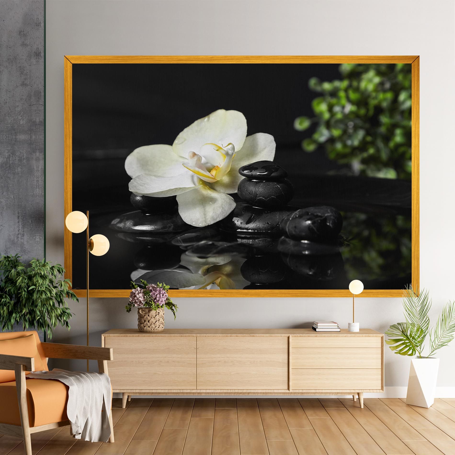 White Spa Flower mockup 9