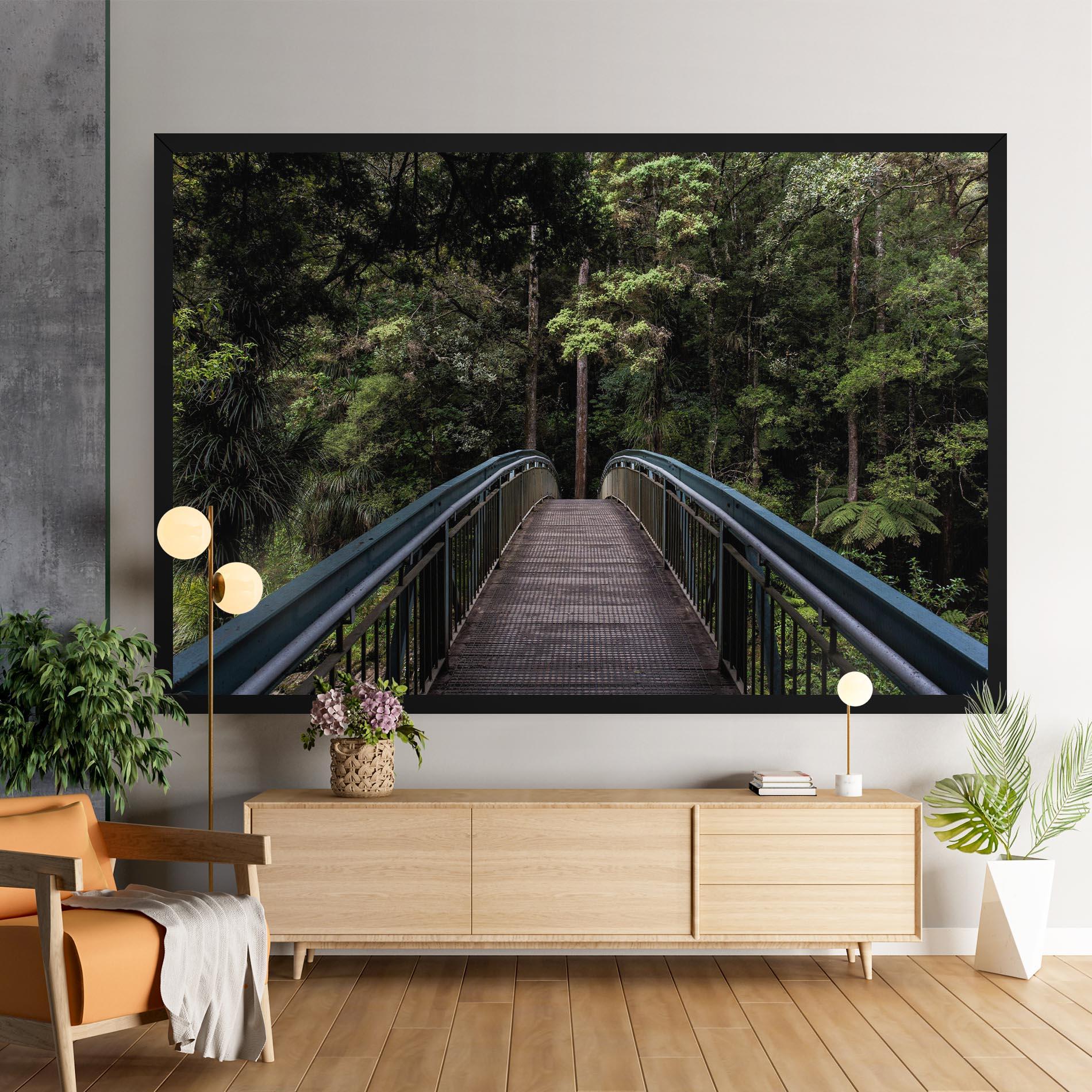 Картина на платно Nature Bridge mockup 9