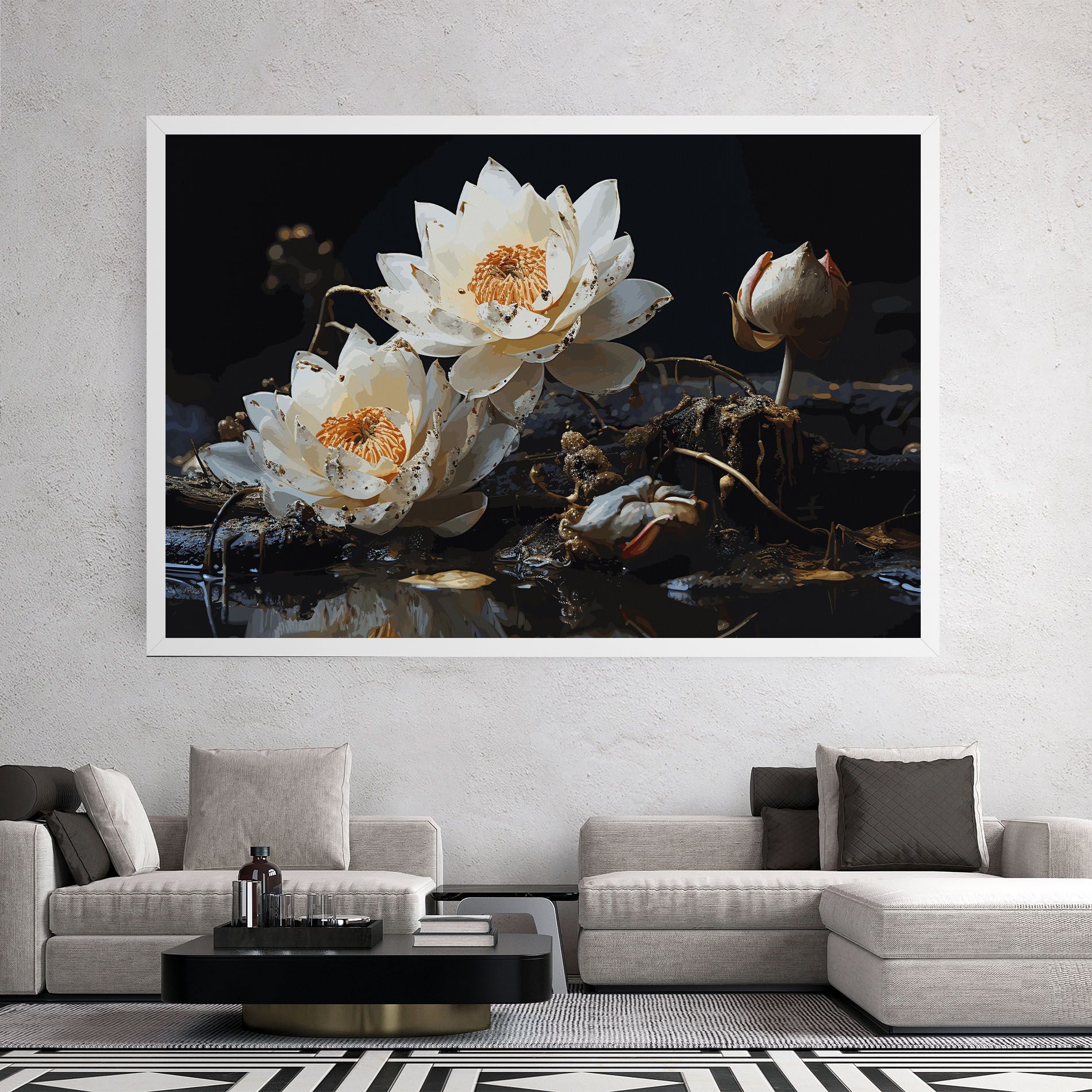 Beautiful White Nature mockup 2