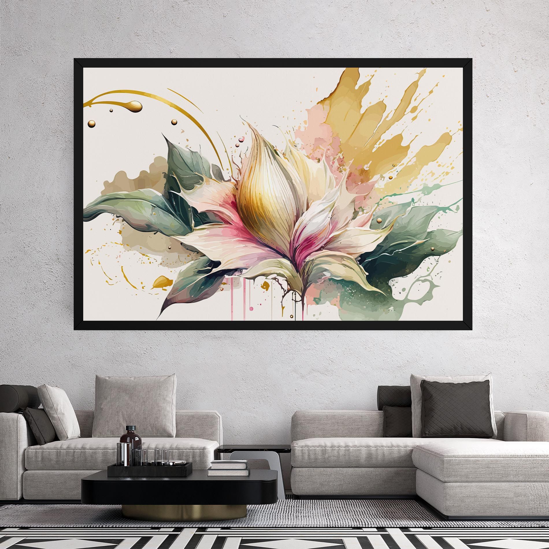 Cream Pink Nature mockup 2