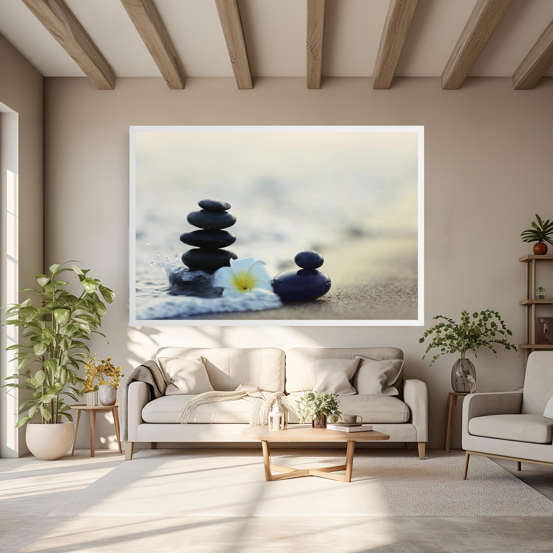 Картина на платно Flower Sea Flower mockup 6