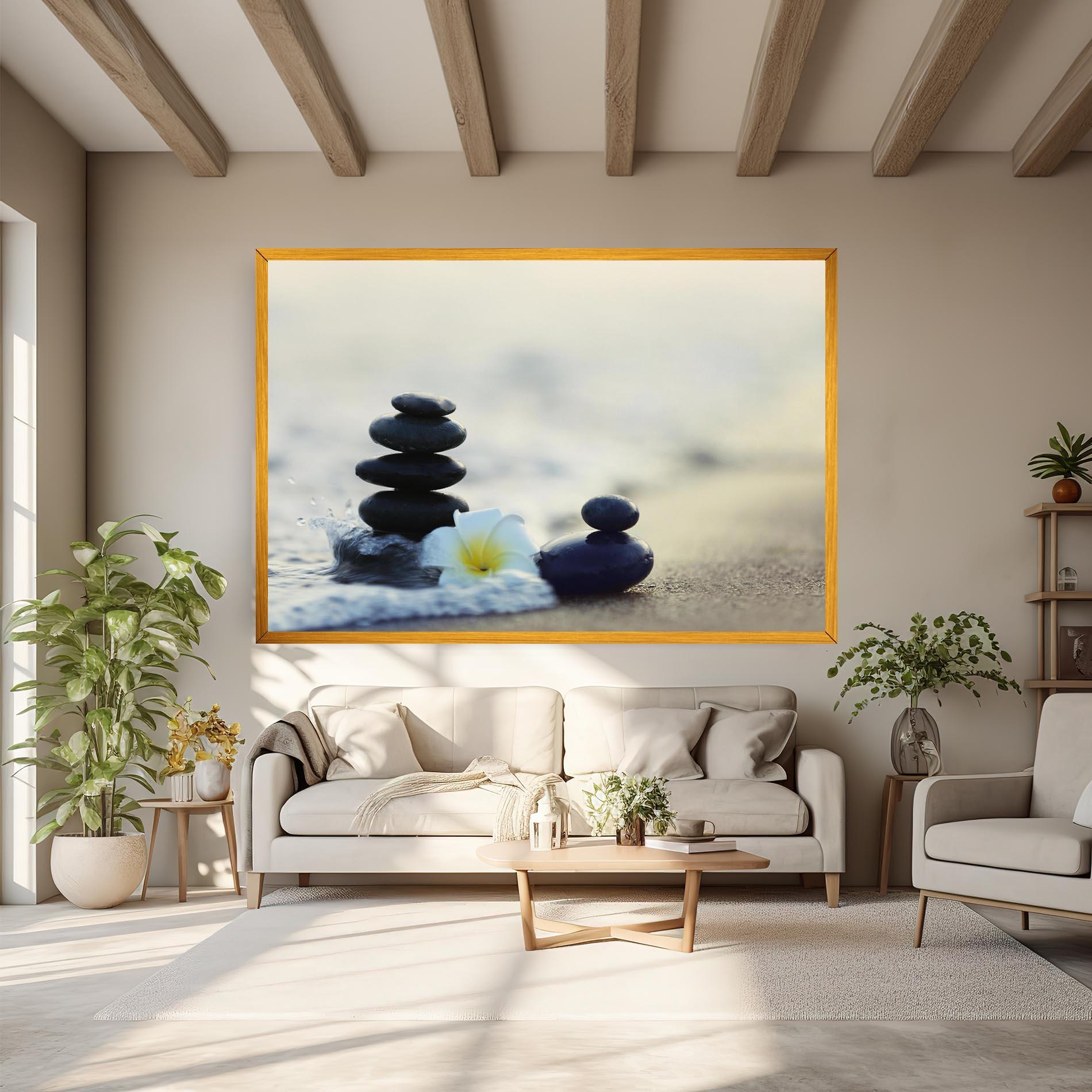 Картина на платно Flower Sea Flower mockup 6