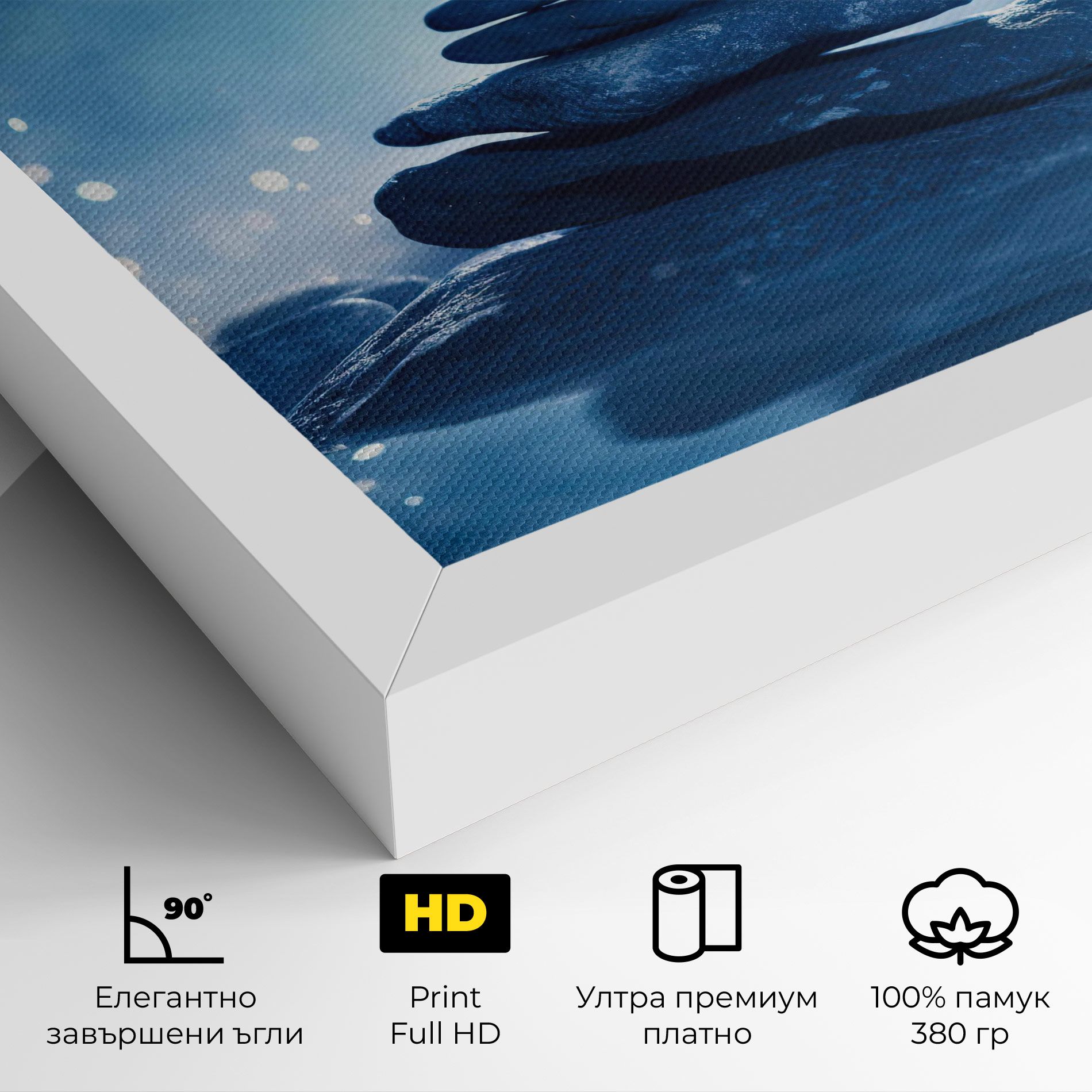 Blue Light Stone mockup 4