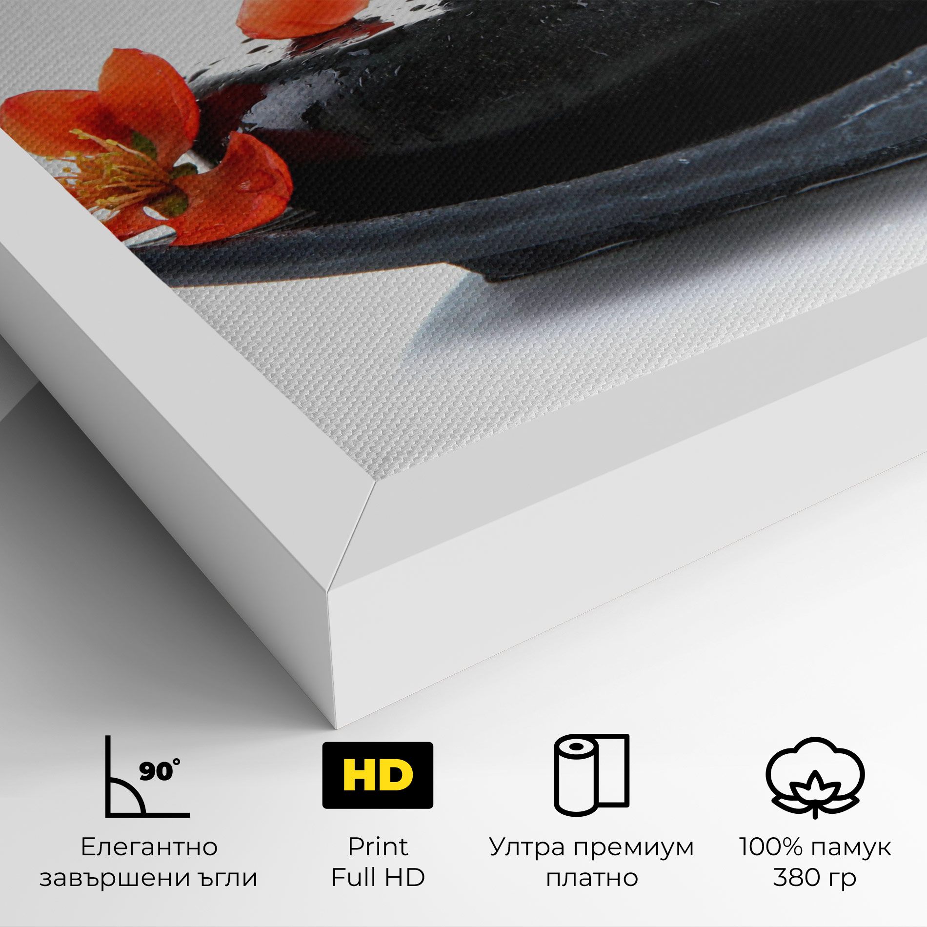 Spa Stones Flowers mockup 4