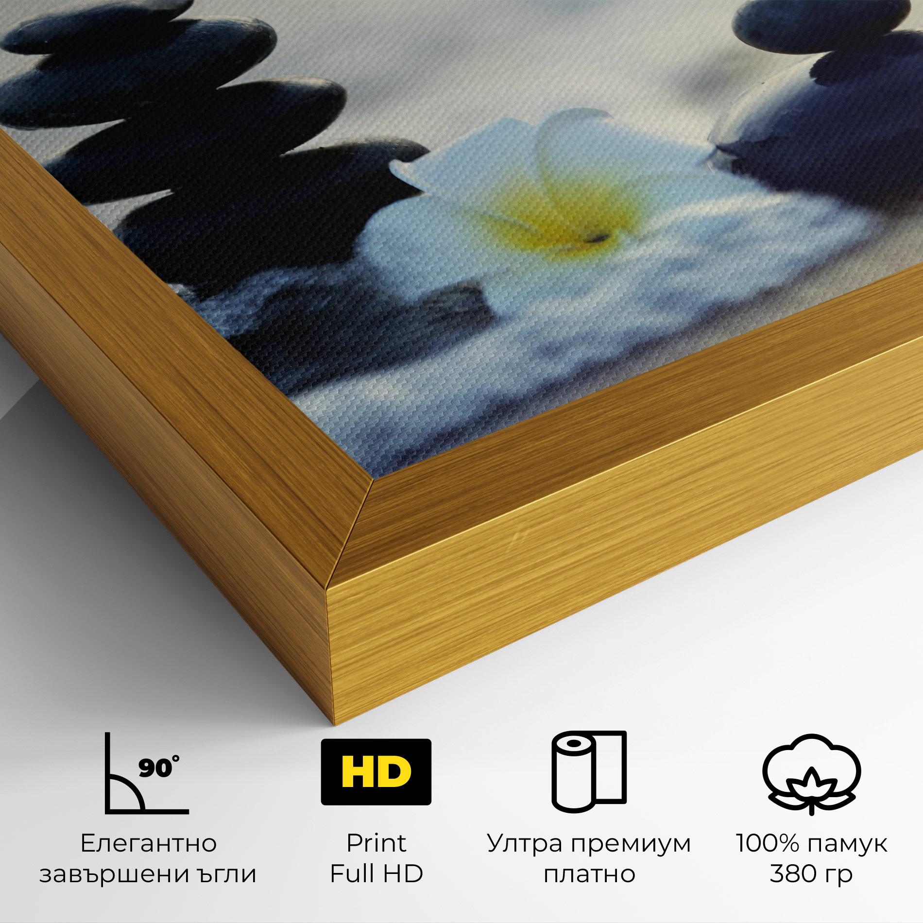 Картина на платно Flower Sea Flower mockup 4