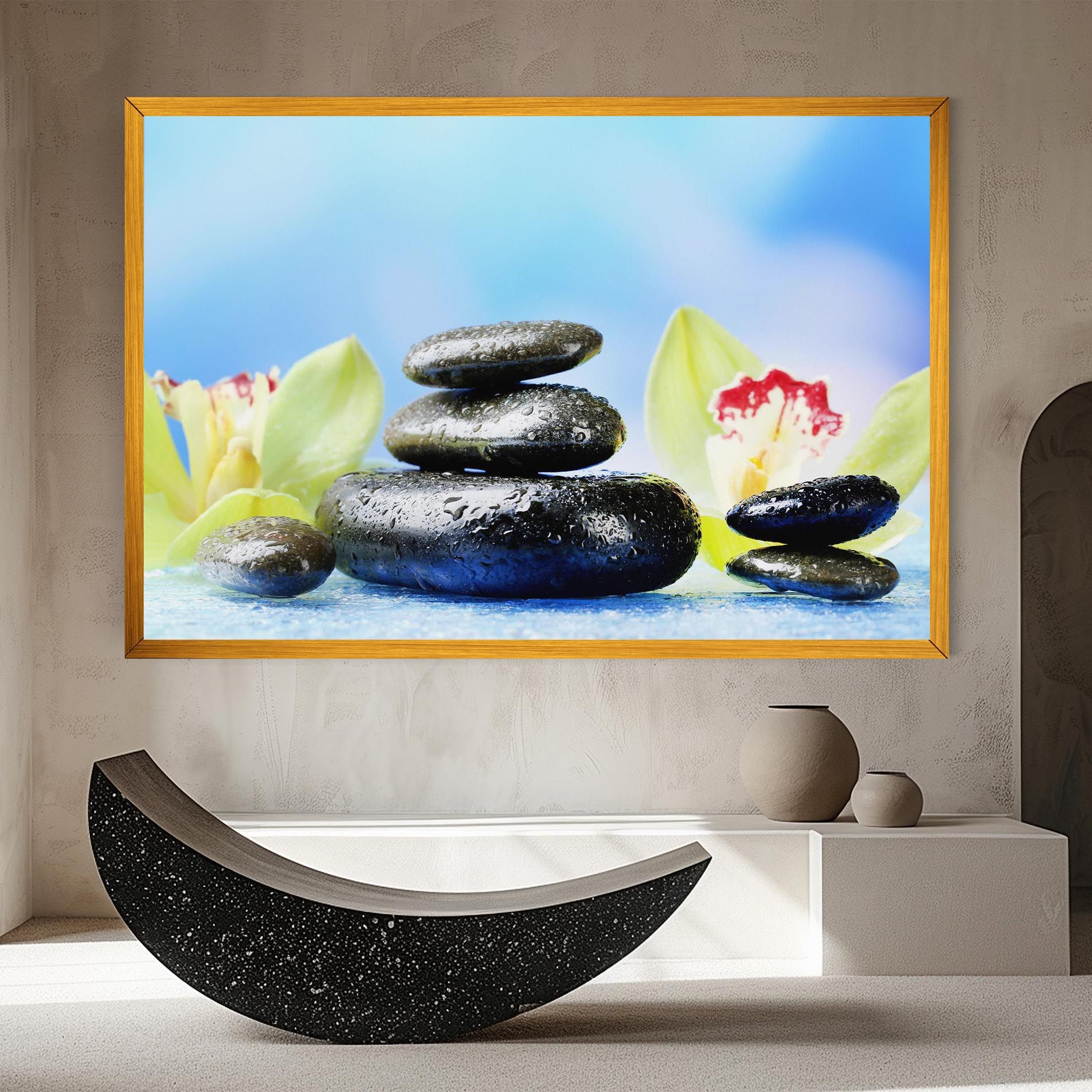 Blooming Orchid Stone mockup 8