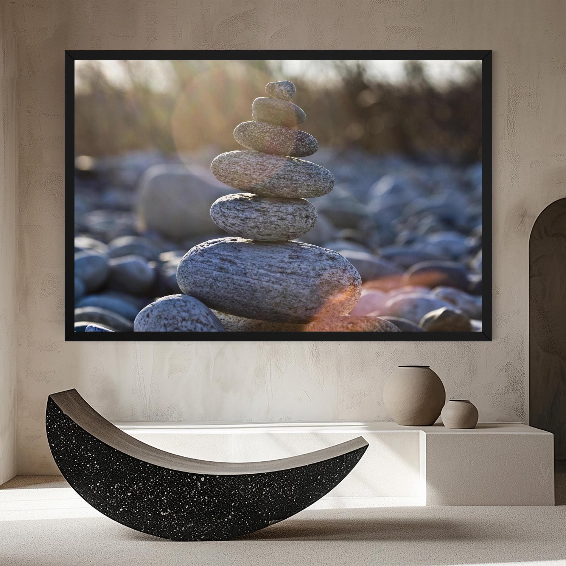 Closeup Shot Rocks mockup 8